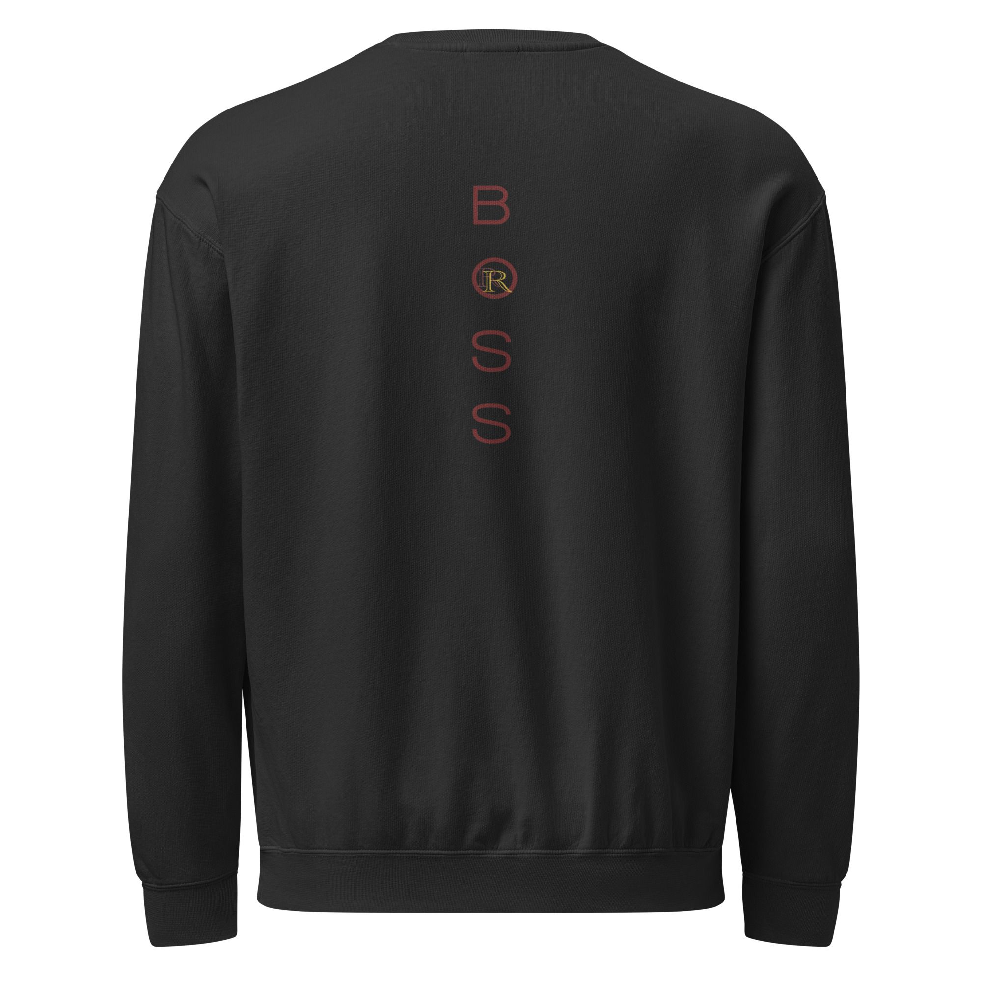 Unisex garment-dyed fleece crewneck sweatshirt 2