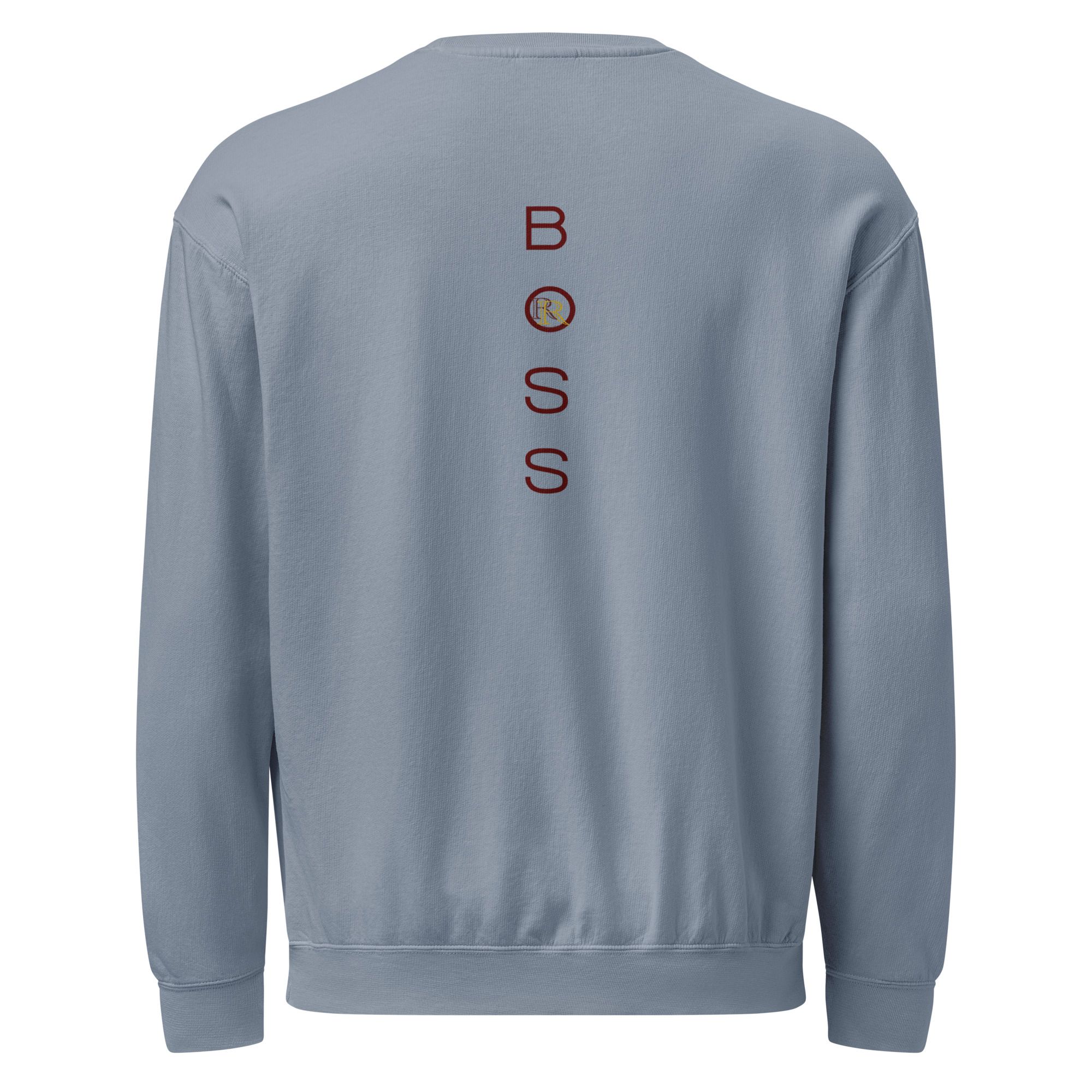 Unisex garment-dyed fleece crewneck sweatshirt 23