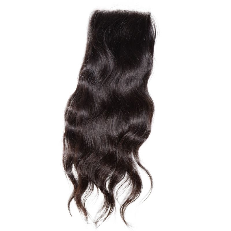Raw Indian Curly 2x6 Transparent Closure 6