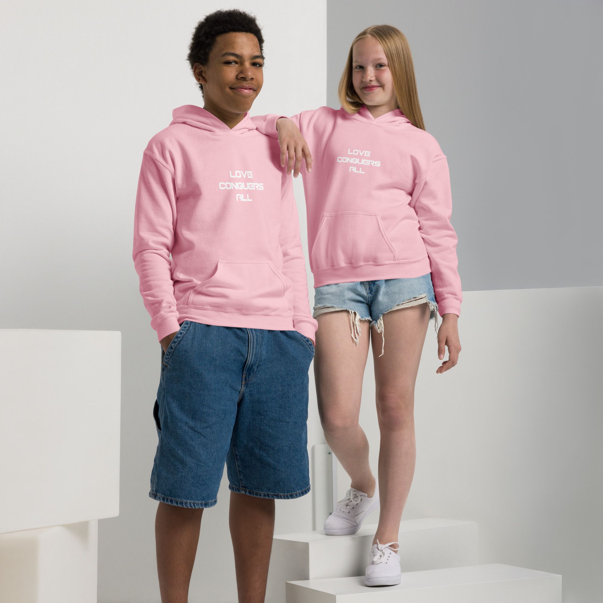 Youth heavy blend hoodie 7