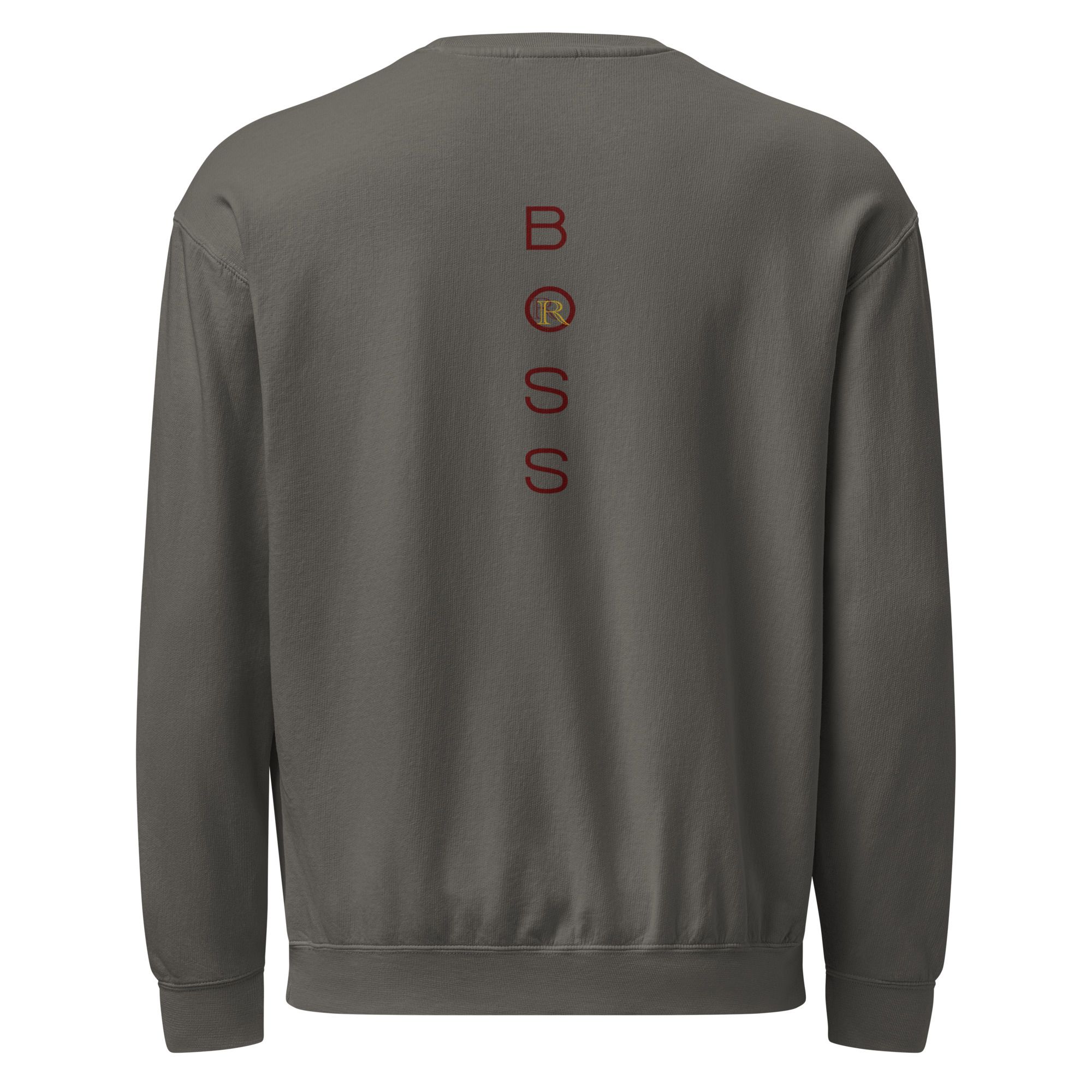 Unisex garment-dyed fleece crewneck sweatshirt 7