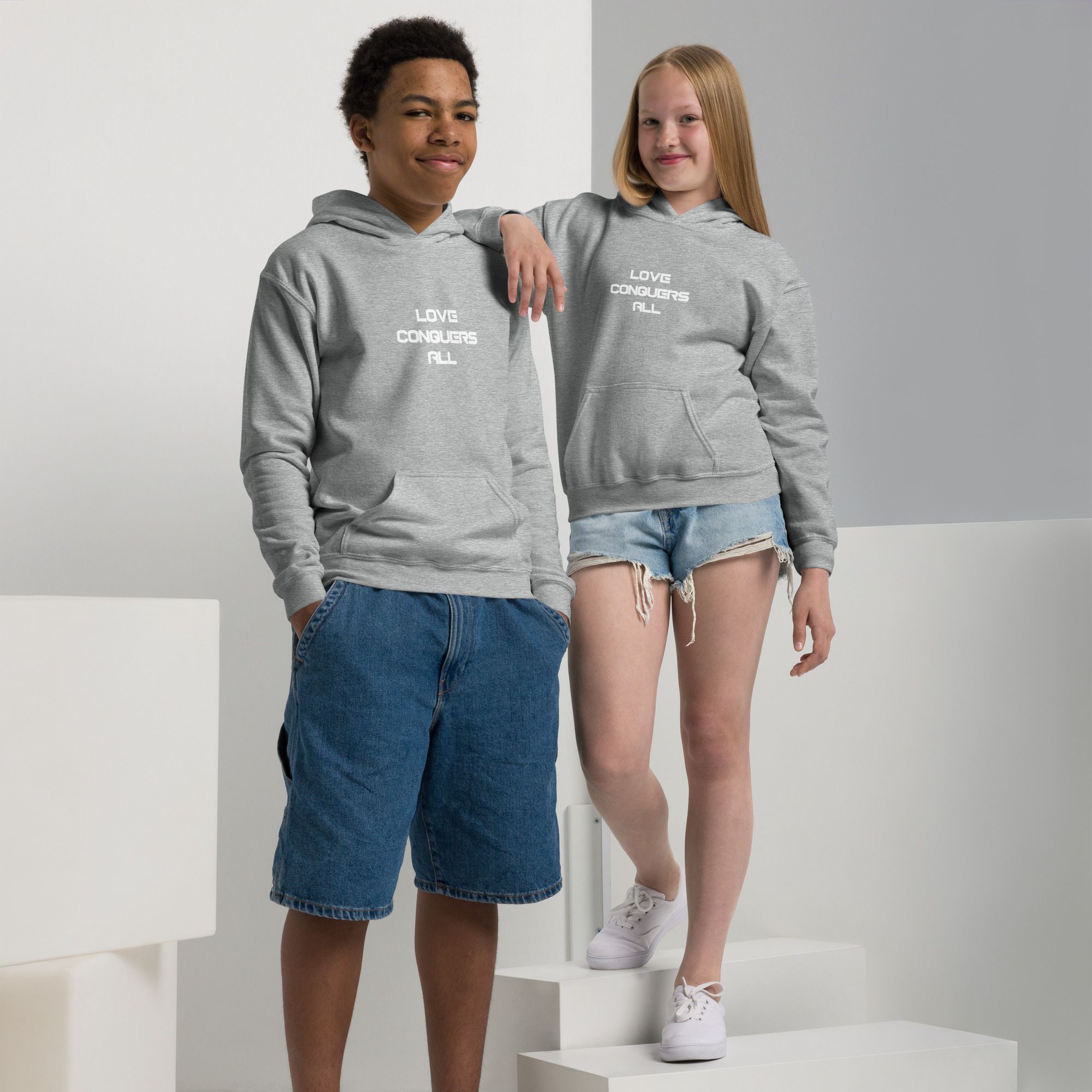 Youth heavy blend hoodie 8