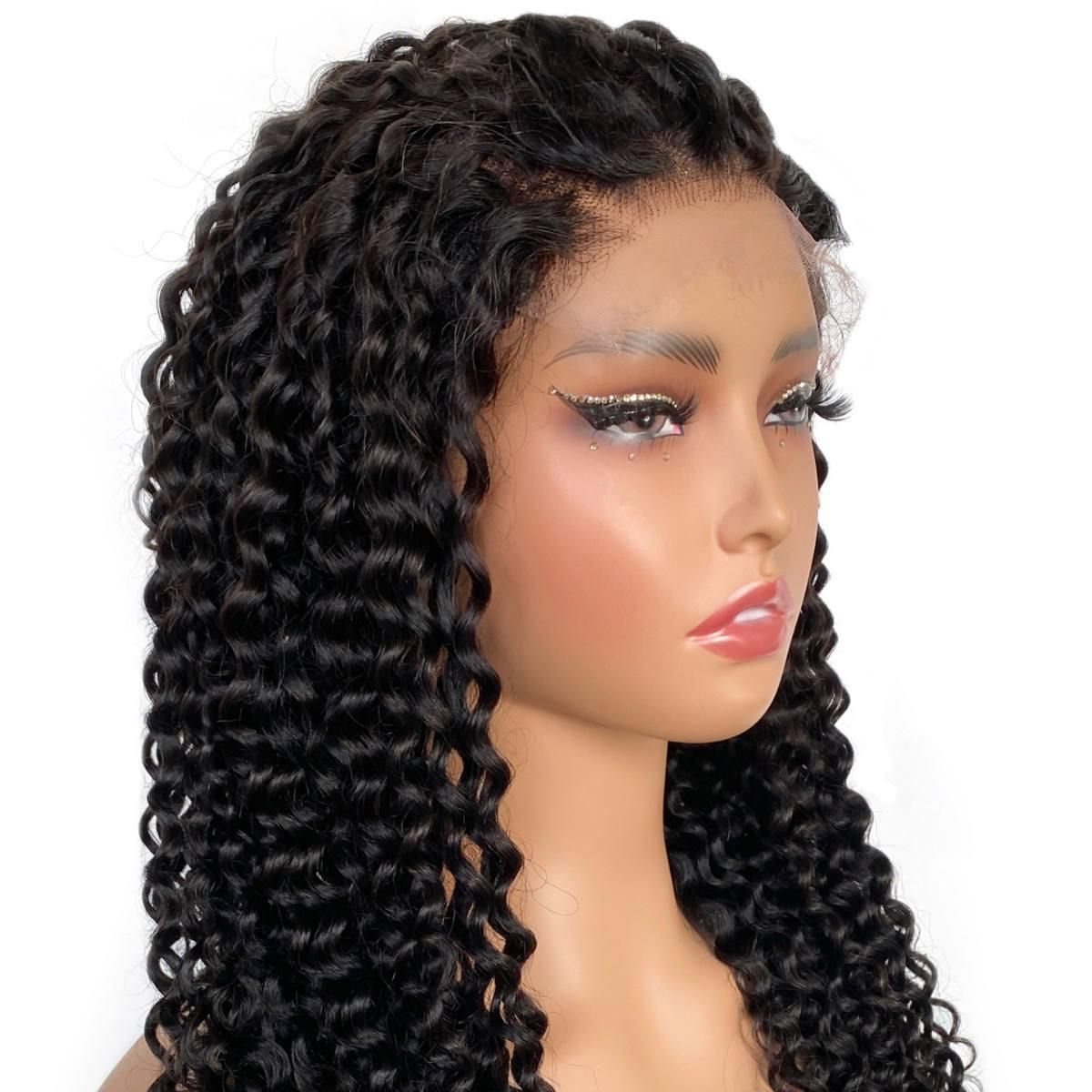 Water Wave Transparent Closure Wig