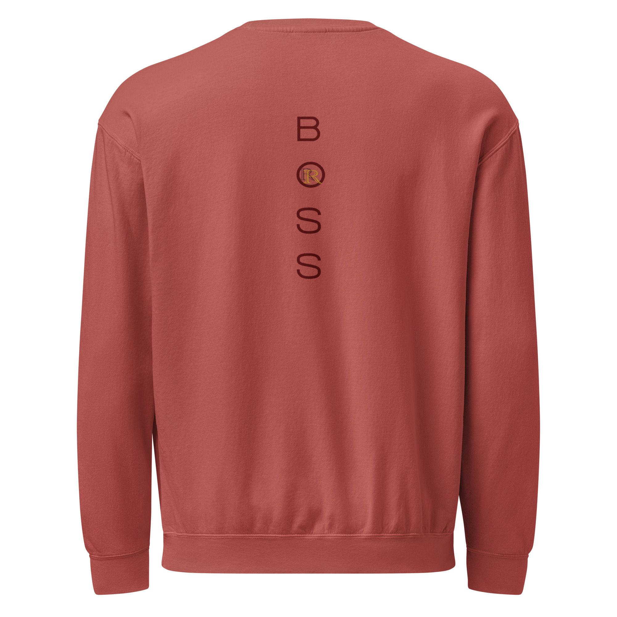 Unisex garment-dyed fleece crewneck sweatshirt 11