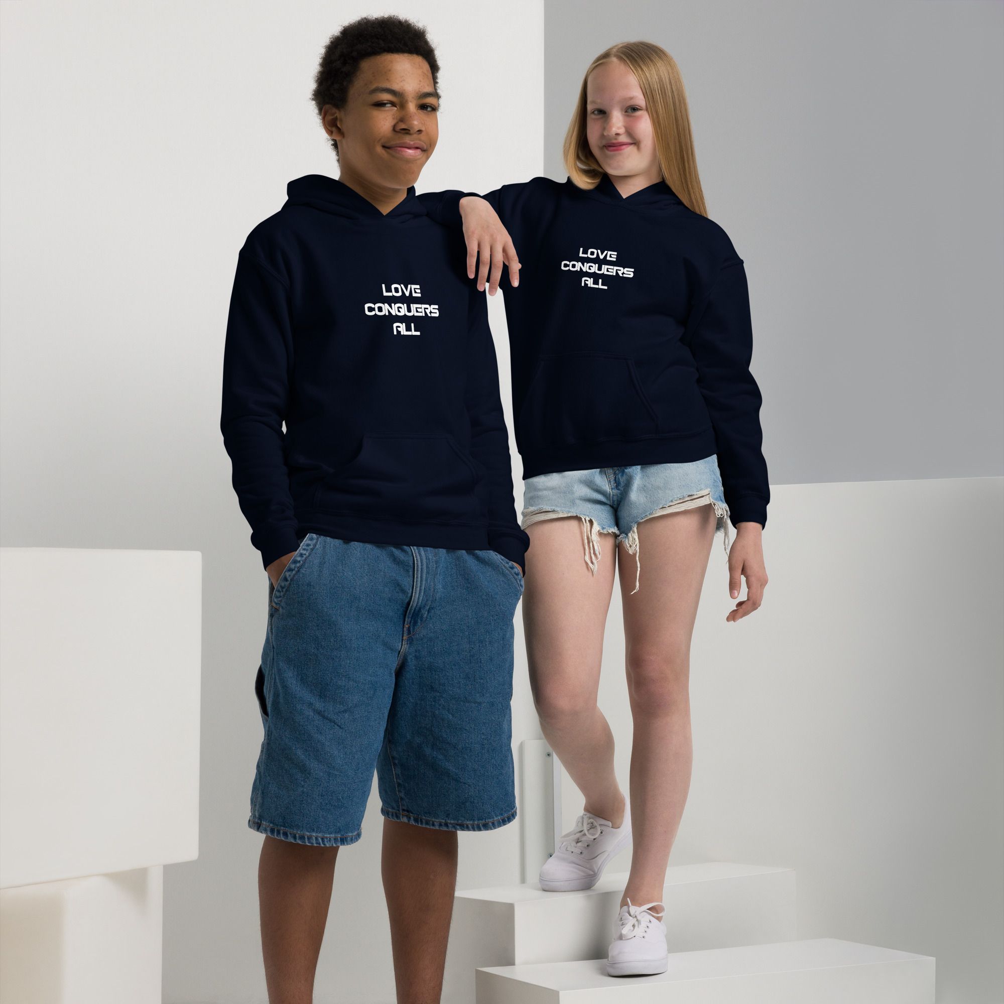 Youth heavy blend hoodie 3