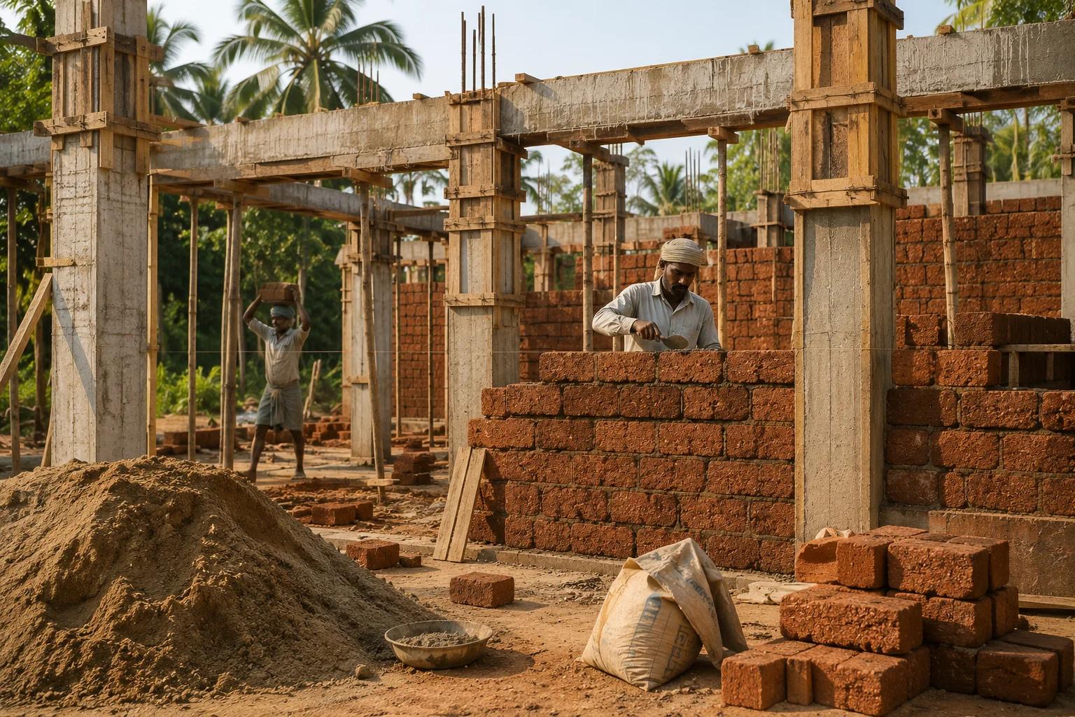Structural work at an Archifix site