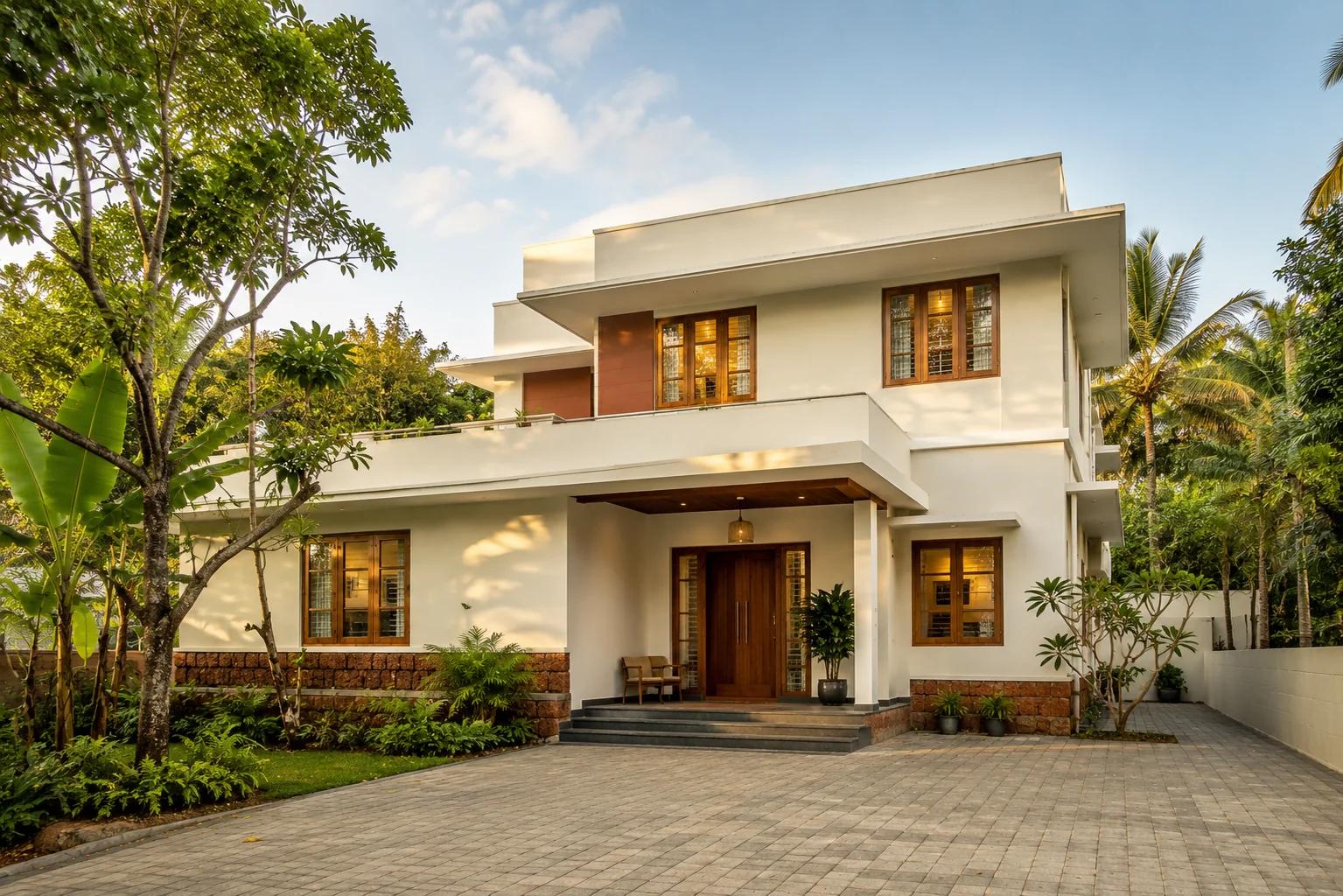 A completed Archifix home — designed and built by one team