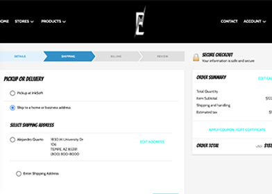 InkSoft Checkout screenshot