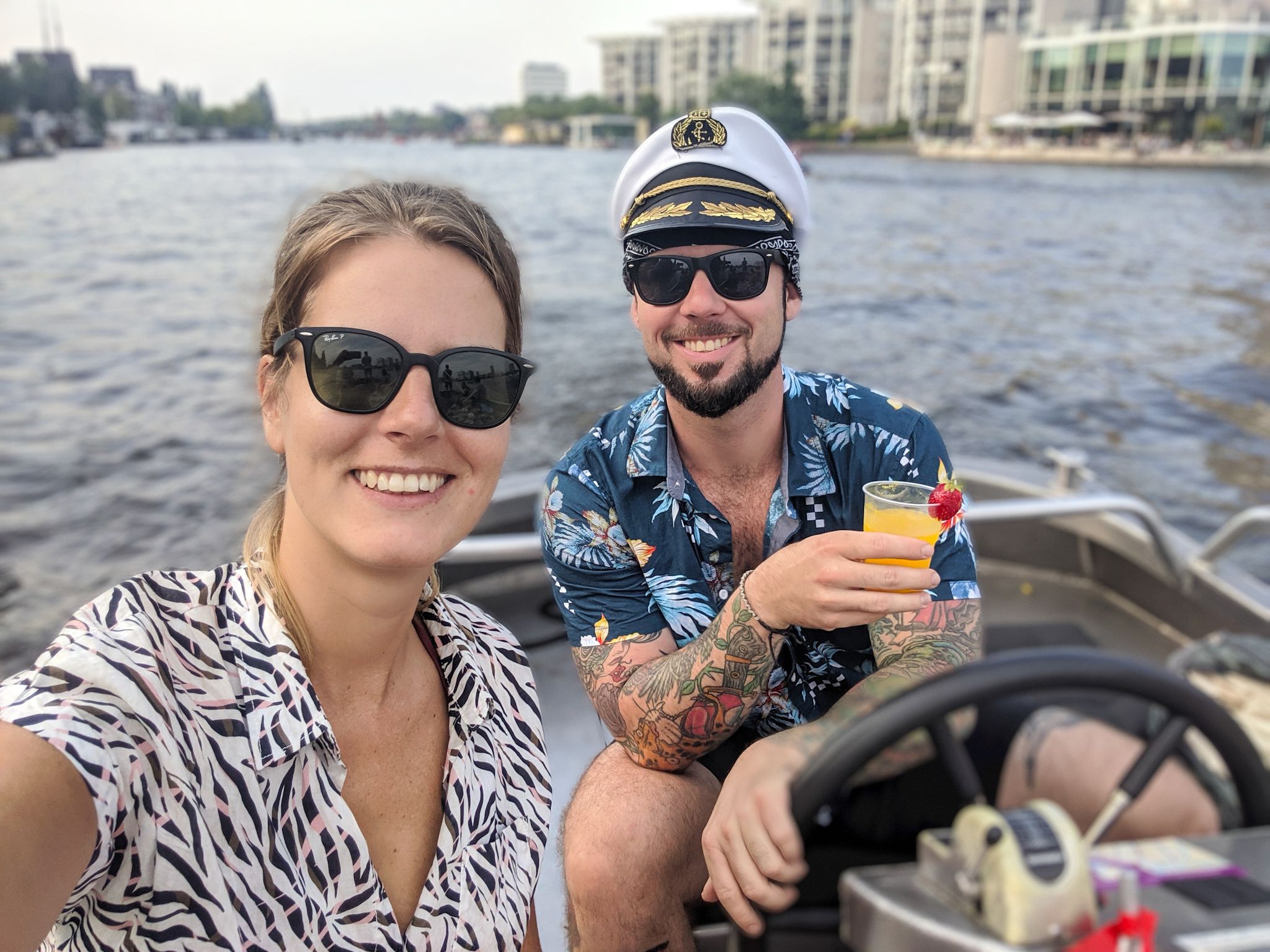 Meets Future Wife in Amsterdam