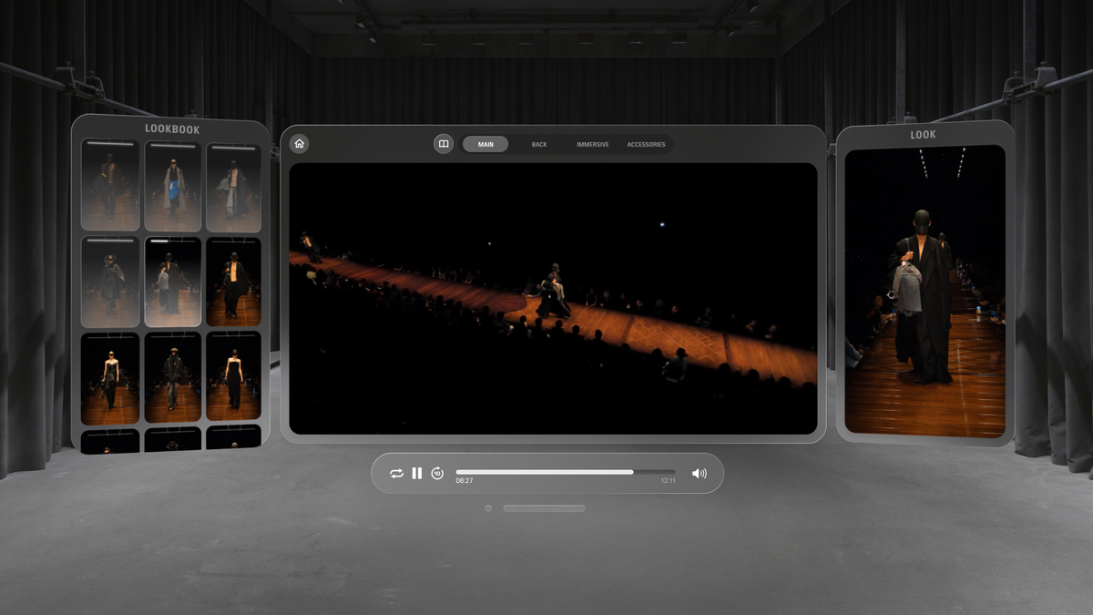 Balenciaga — Apple Vision Pro Experience — capture 3
