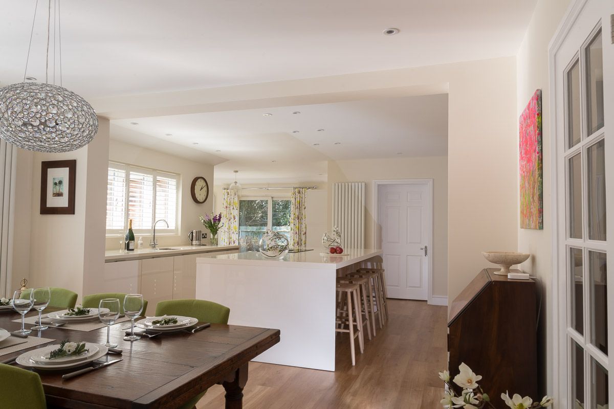 Milestones - Creating a family space and kitchen