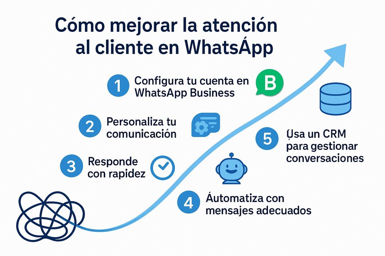Cómo mejorar atención al cliente por WhatsApp