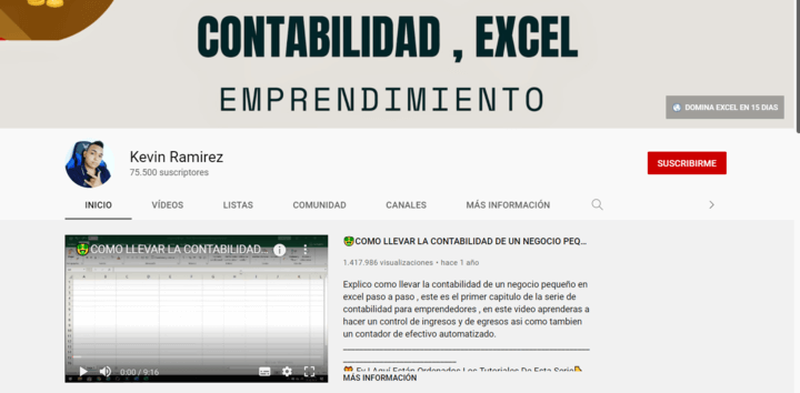 Ilustración del artículo: Top 5 canales de YouTube de contabilidad
