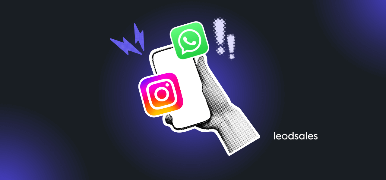 Portada del artículo: WhatsApp vs Instagram: ¿cuál es mejor para vender?