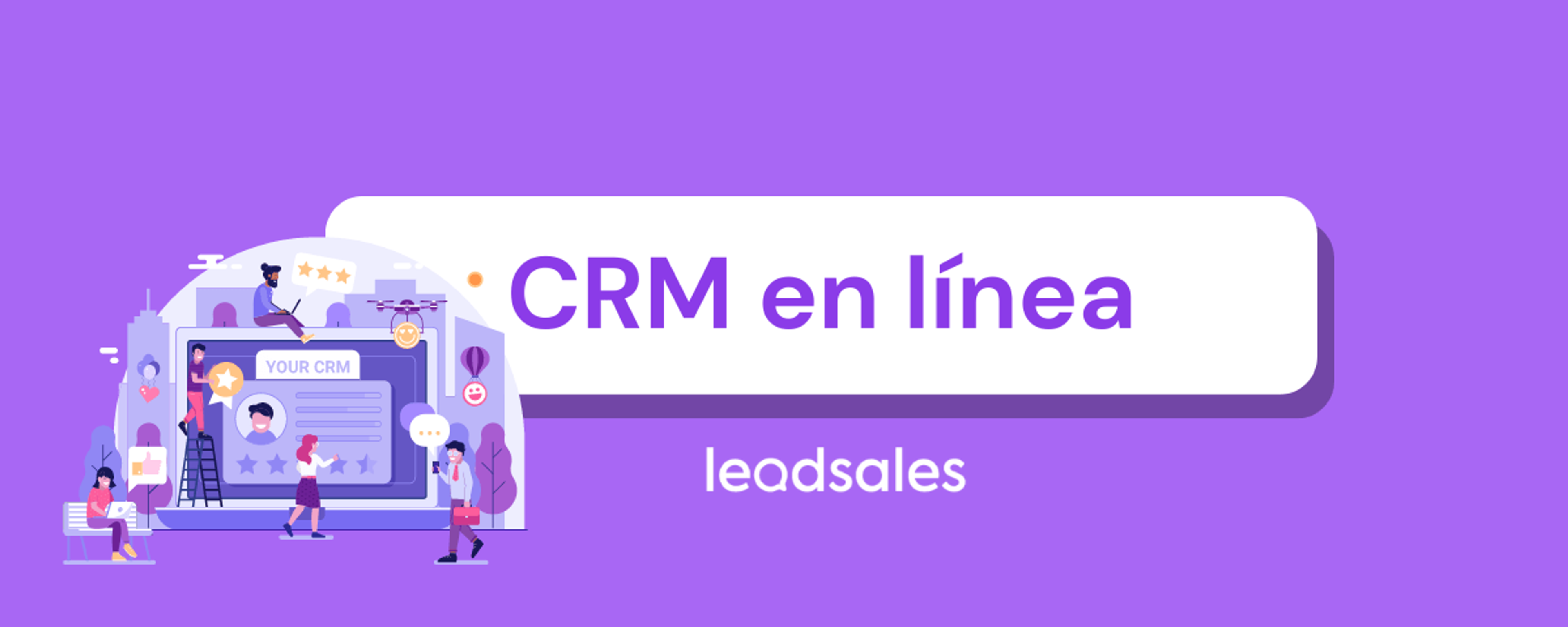 Portada del artículo: CRM en línea