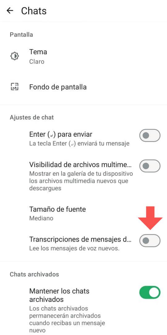 Ilustración del artículo: Cómo activar la transcripción de audio a texto en WhatsApp: nueva función disponible