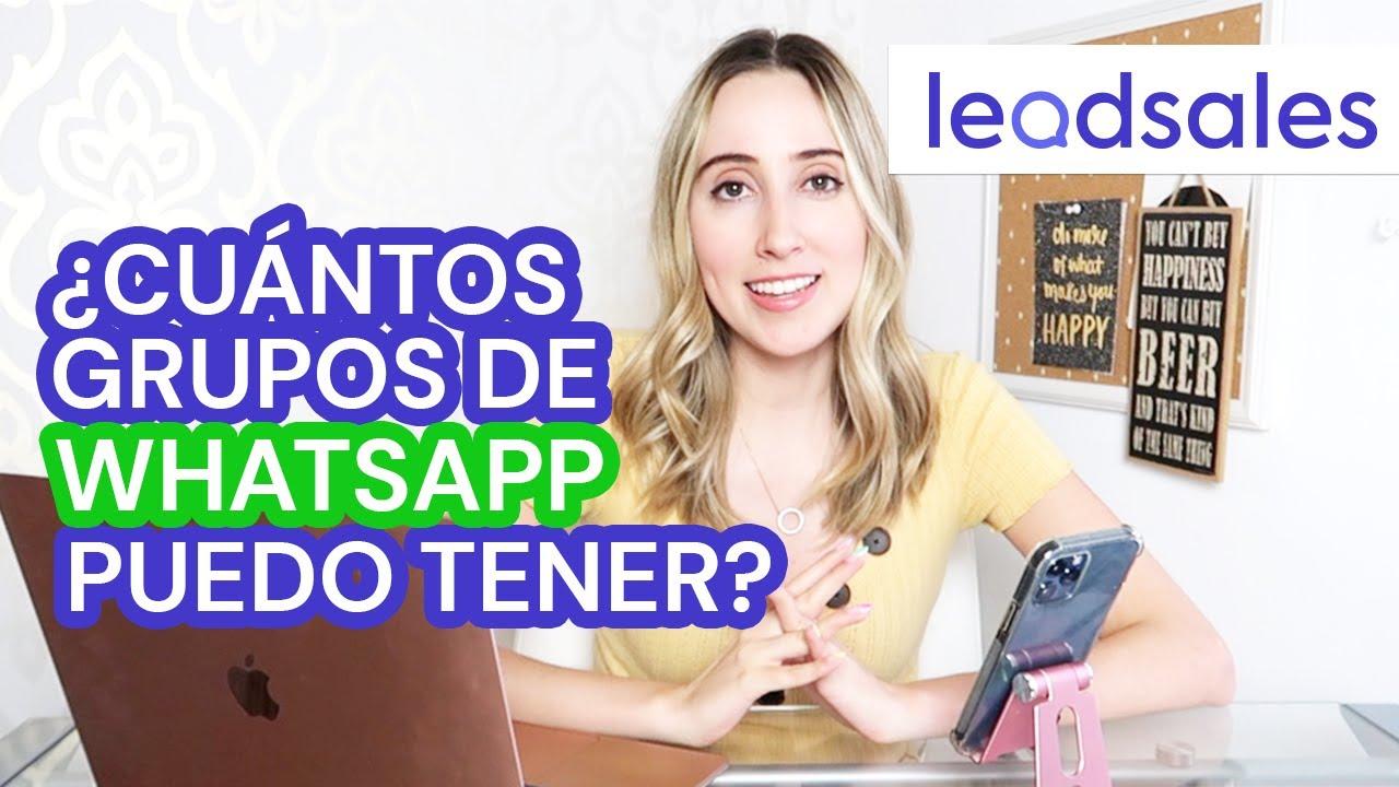 Video: ¿Cuántos grupos de WhatsApp puedo tener?