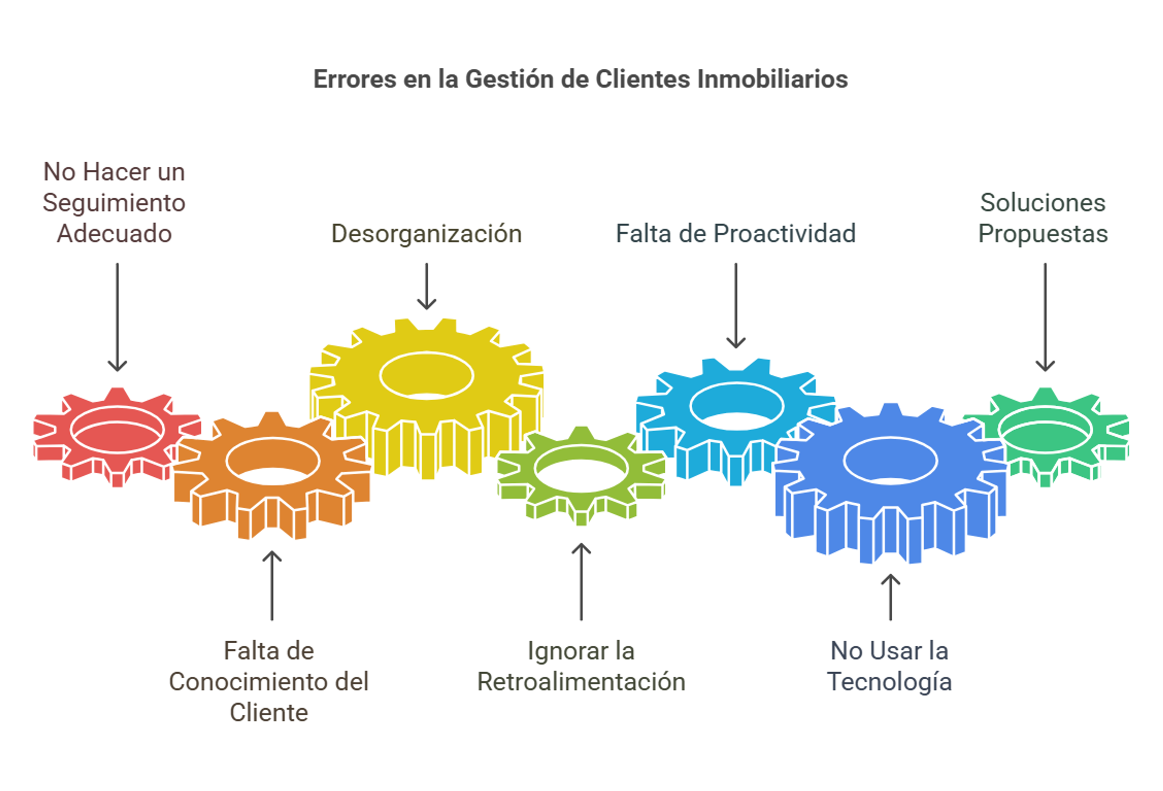 errores en gestión de clientes en inmobiliaria