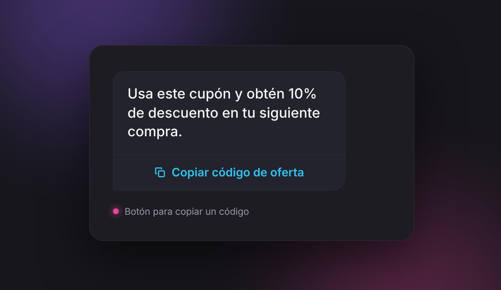 Ejemplo de mensaje de WhatsApp Business API con botón para ir a un sitio web