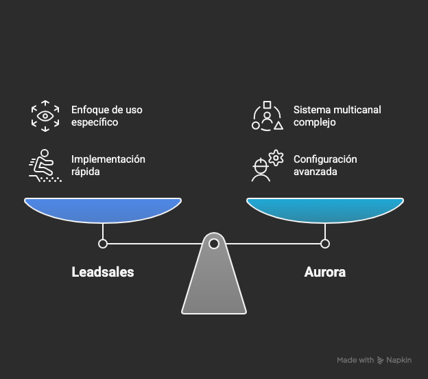 Ilustración del artículo: Leadsales vs Aurora: ¿cuál CRM para WhatsApp te conviene más?