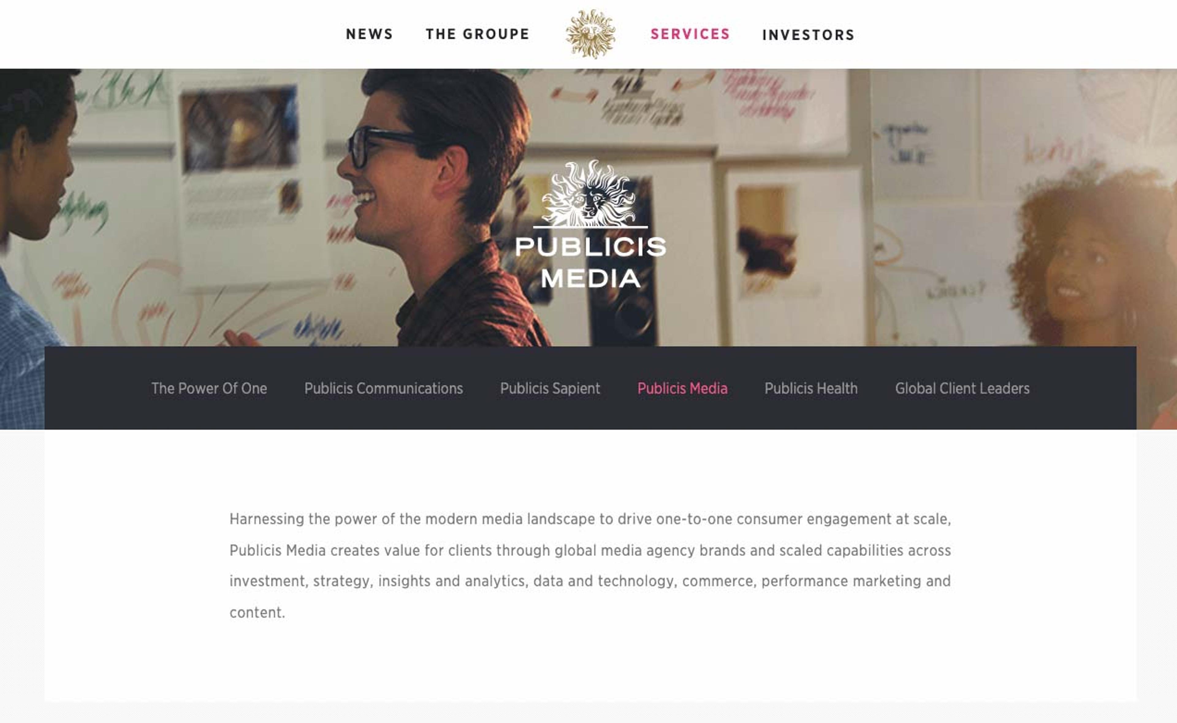 publicis home page