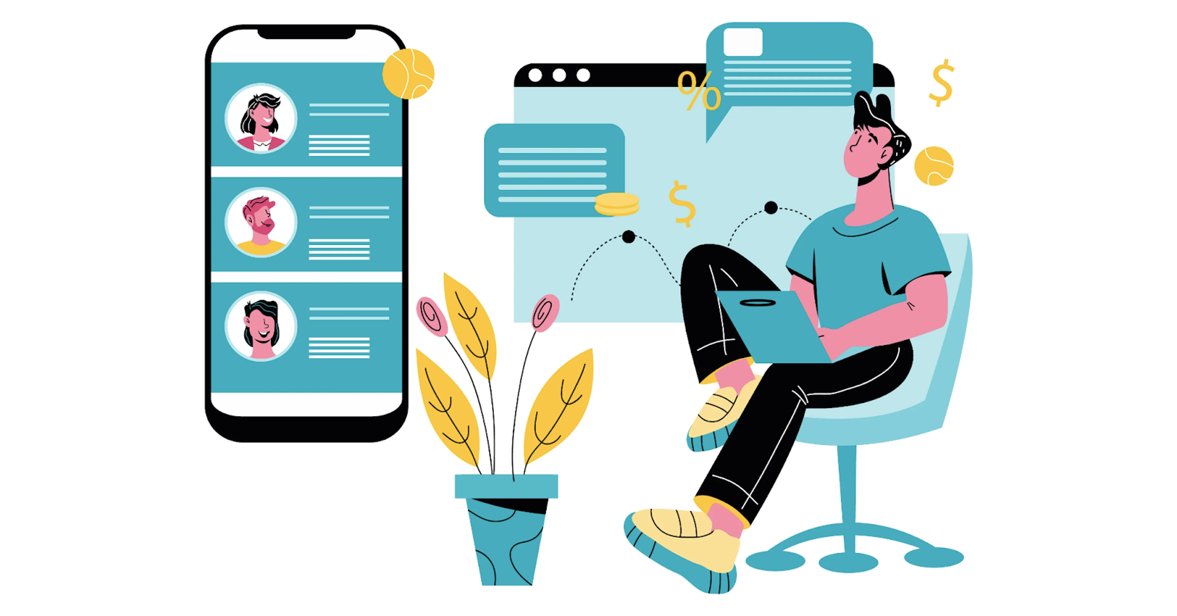 Ilustración del artículo: ¿Cómo puede un asesor de ventas mejorar tus técnicas de venta?