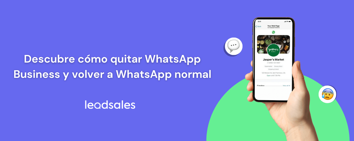 Portada del artículo: Cómo volver de WhatsApp Business a WhatsApp normal sin perder chats
