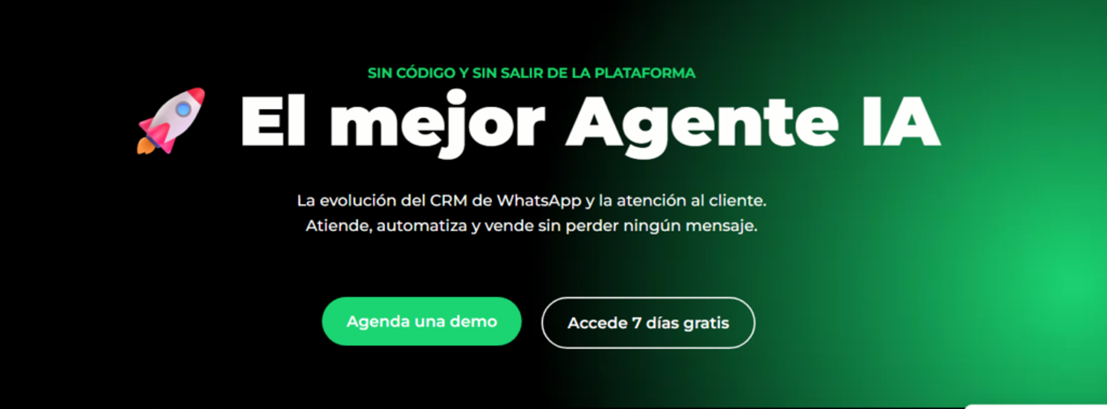 Banner de Bony Chat con agente IA para CRM de WhatsApp
