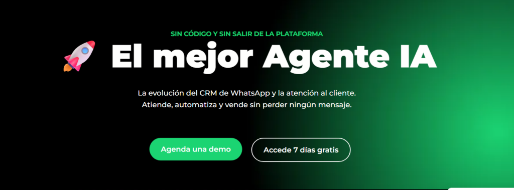 Banner de Bony Chat con agente IA para CRM de WhatsApp