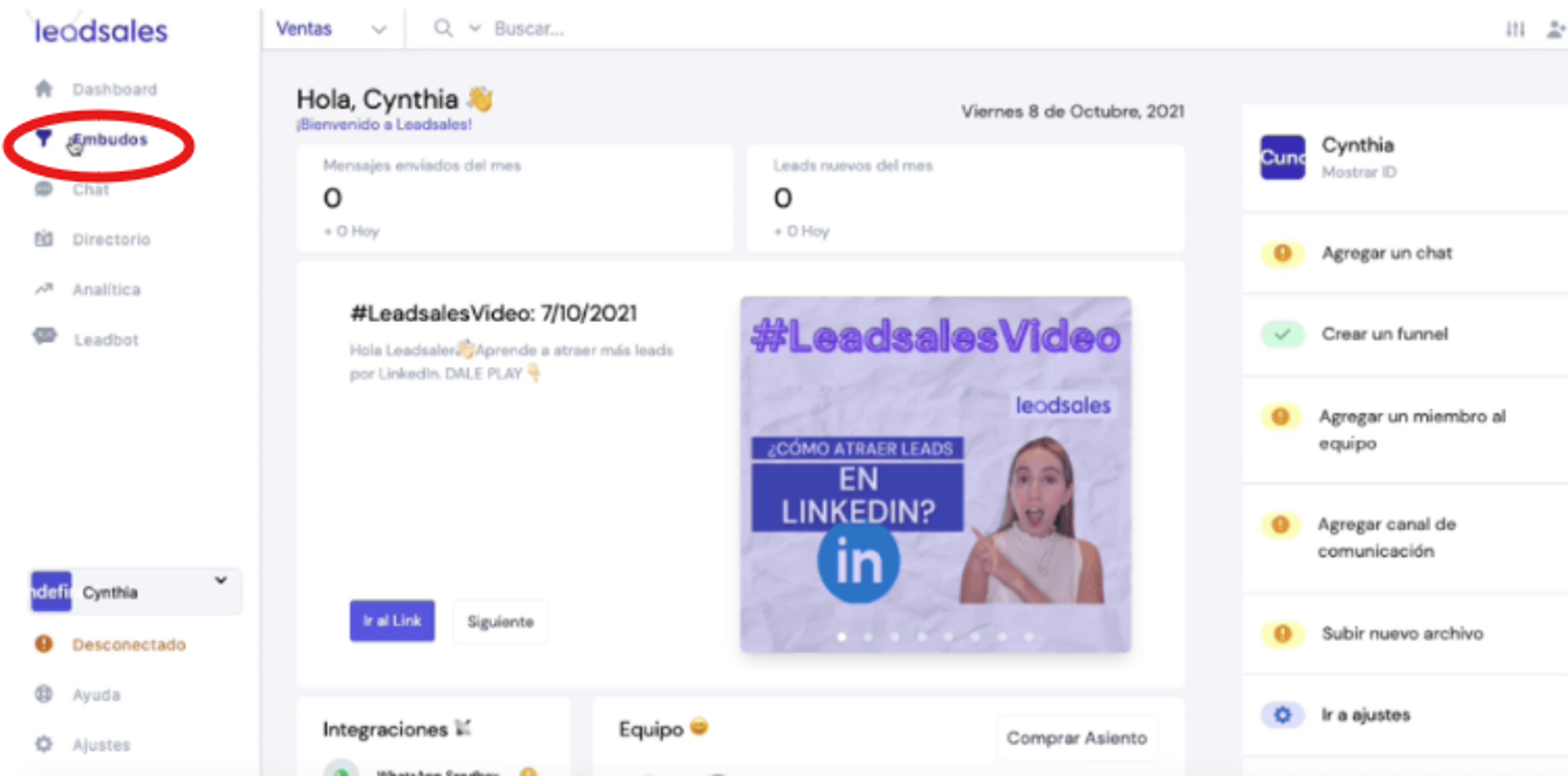 Ilustración del artículo: ¿Cómo funcionan los embudos de venta en Leadsales?