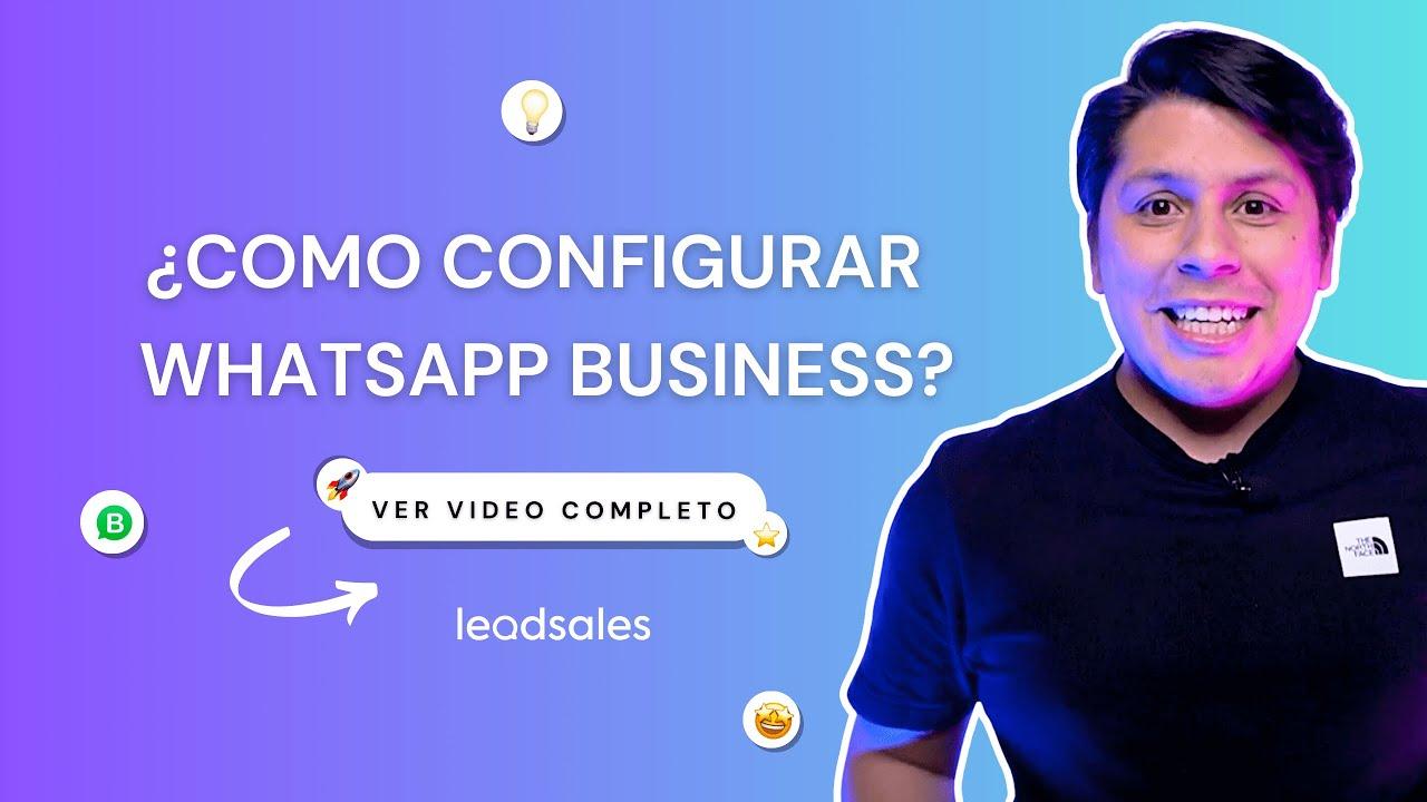 Video: ¿Cómo funciona WhatsApp Business?