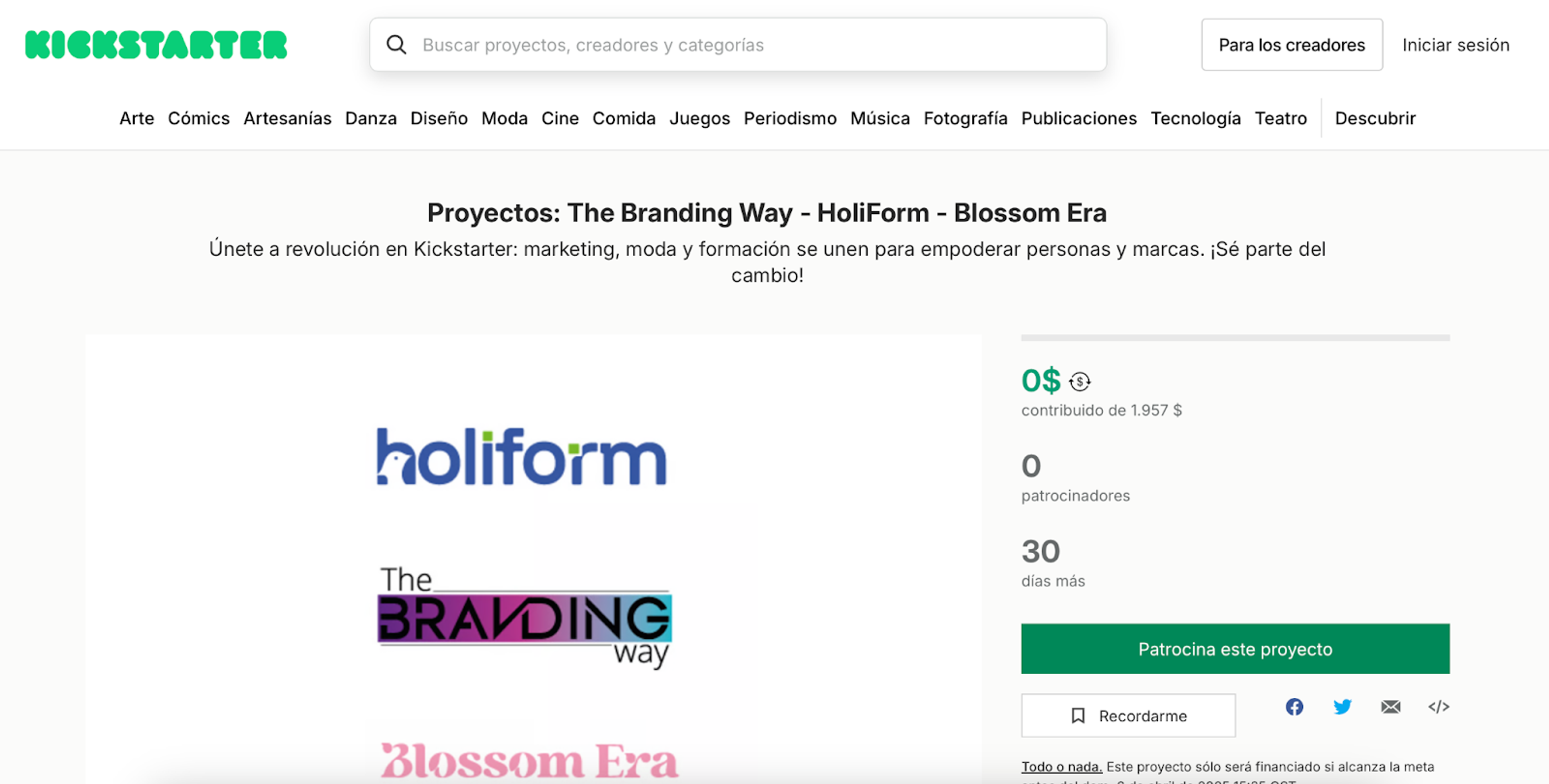 Qué es el Crowdfunding: Kickstarter
