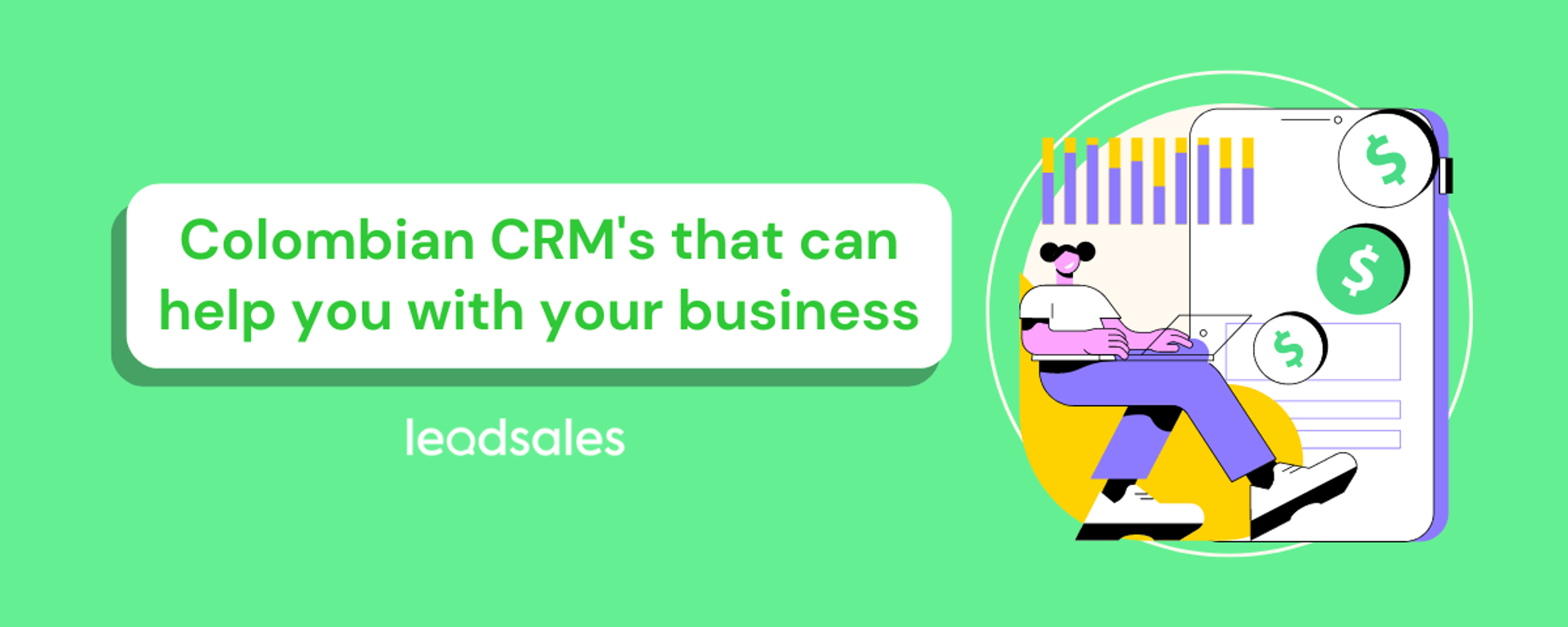 Cover image for the article: Colombian CRM's that can help you with your business
