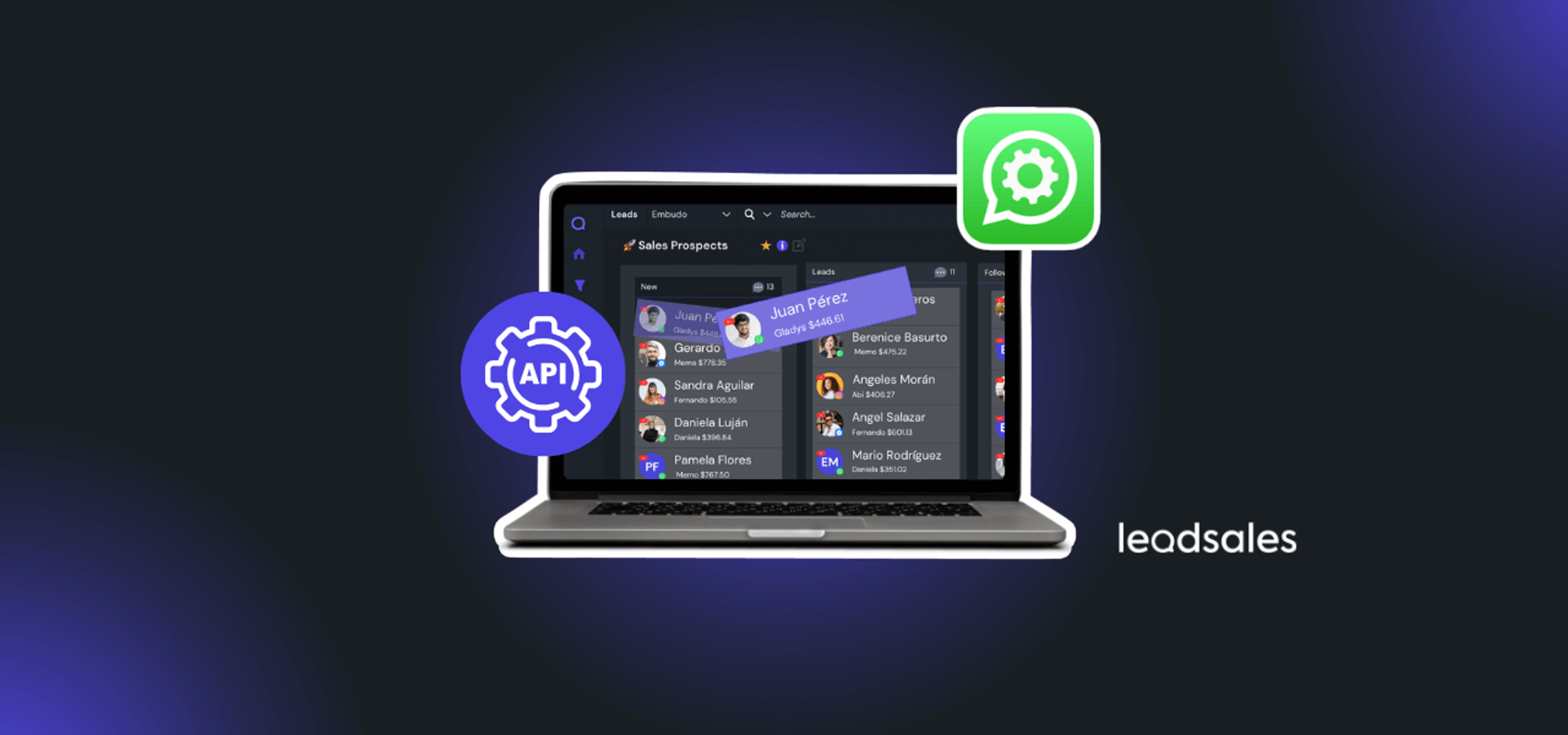 Portada del artículo: Nueva integración de WhatsApp API con Leadsales