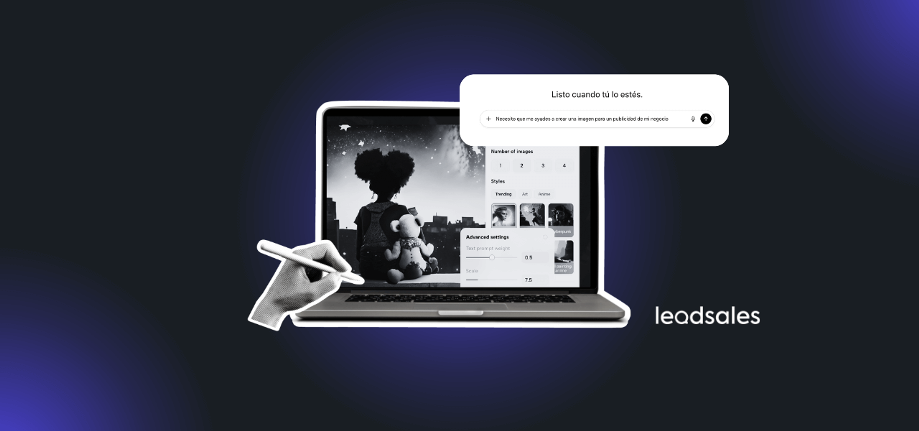 Portada del artículo: Cómo usar IA para crear imágenes que promocionen tu negocio