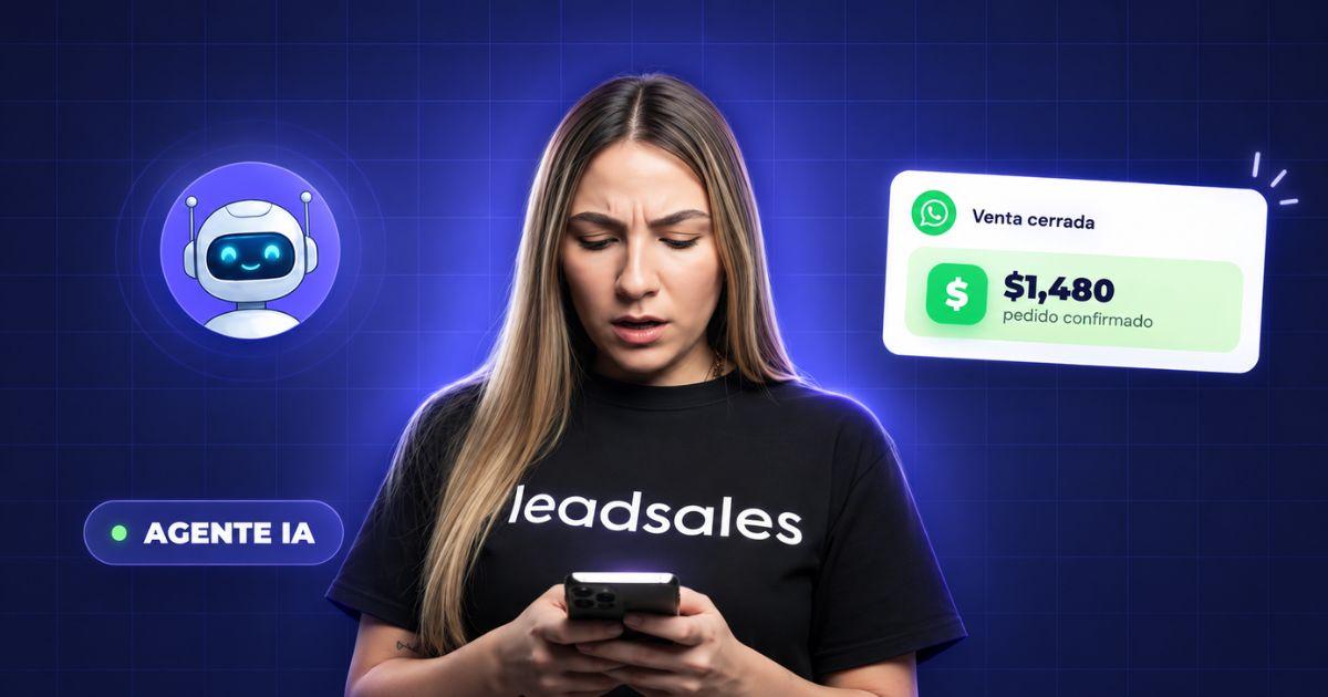 Portada del artículo: Cómo vender por WhatsApp con un agente de IA: guía con Lead Agent