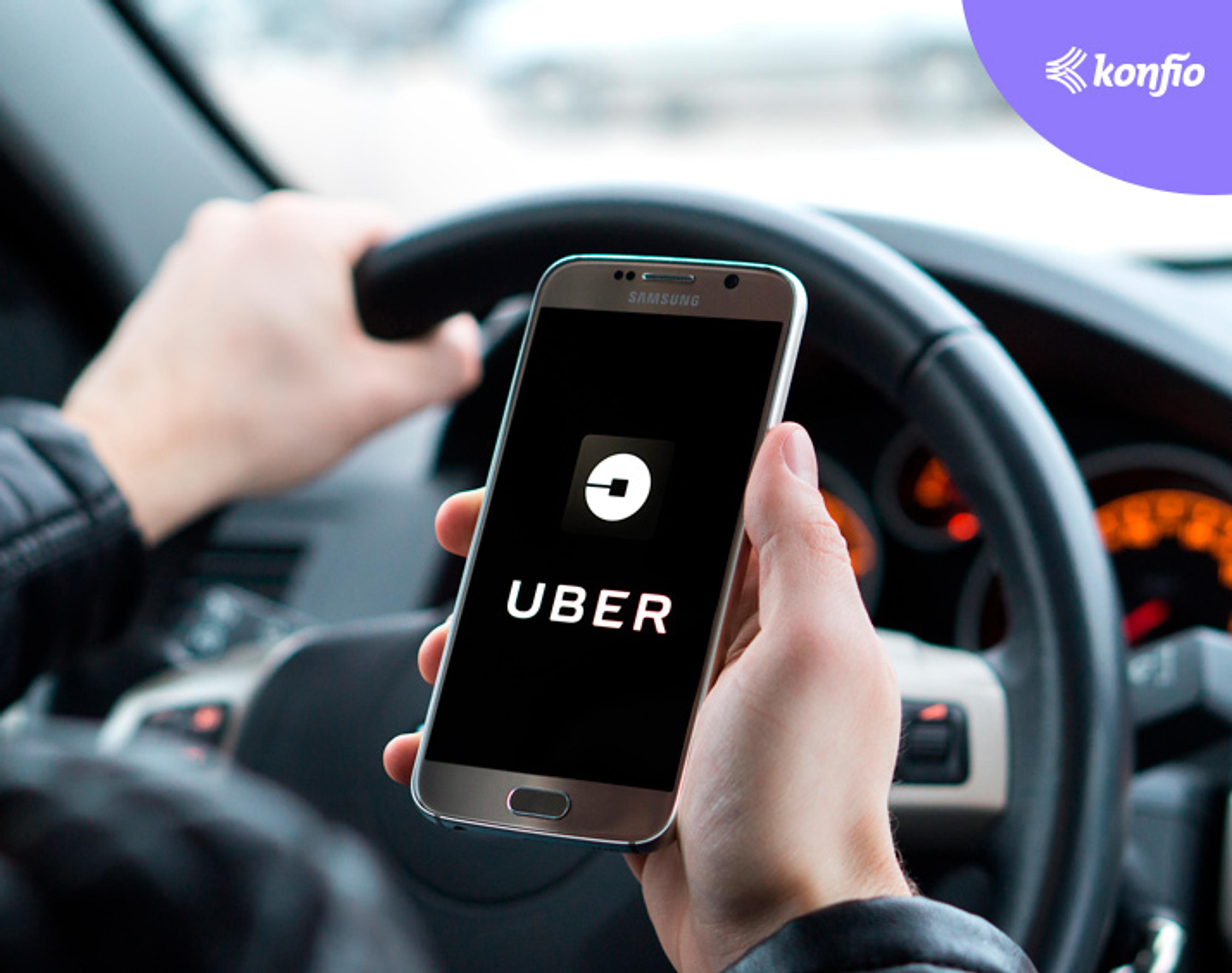 ejemplo océano azul Uber