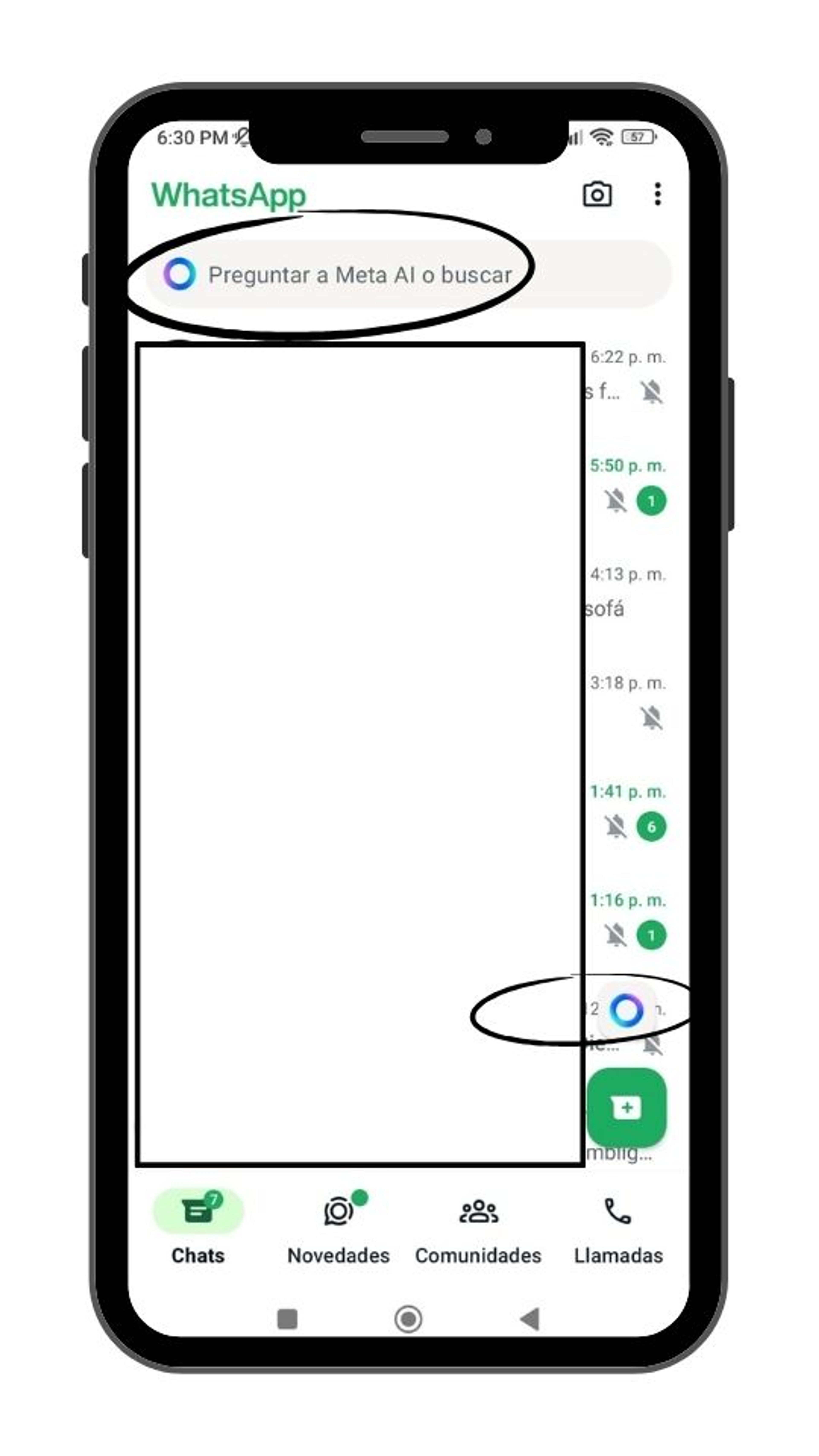 [IA en WhatsApp: Meta AI]