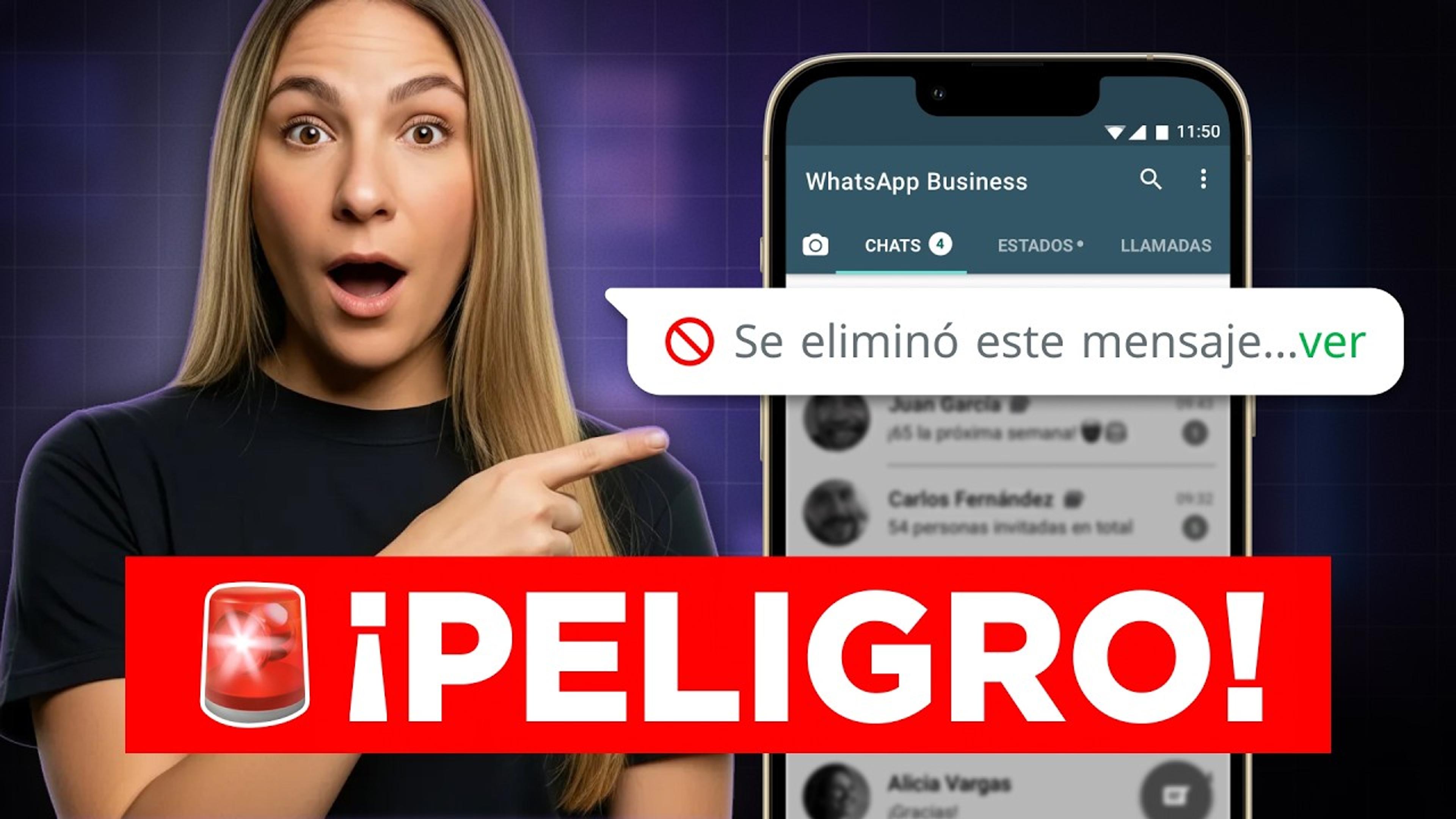 Video: Cómo ver mensajes eliminados de WhatsApp: 3 métodos seguros