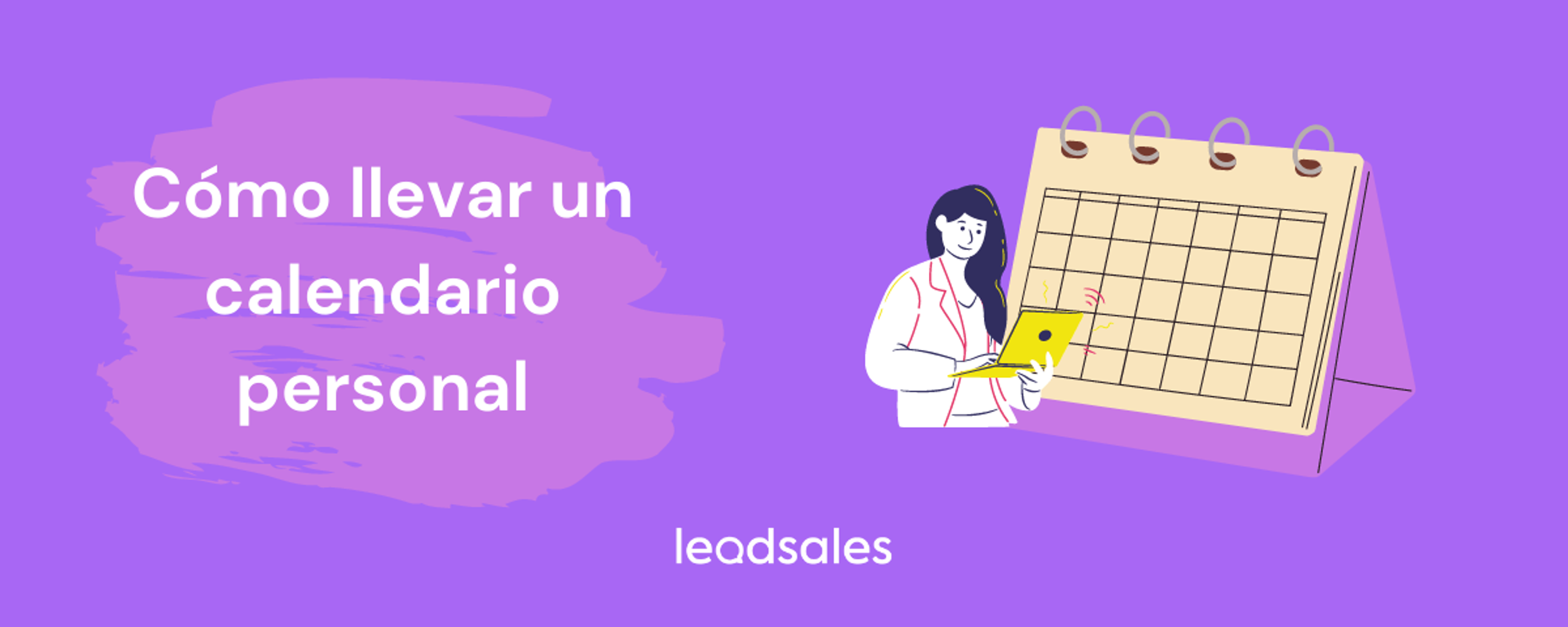 Portada del artículo: Cómo llevar un calendario personal