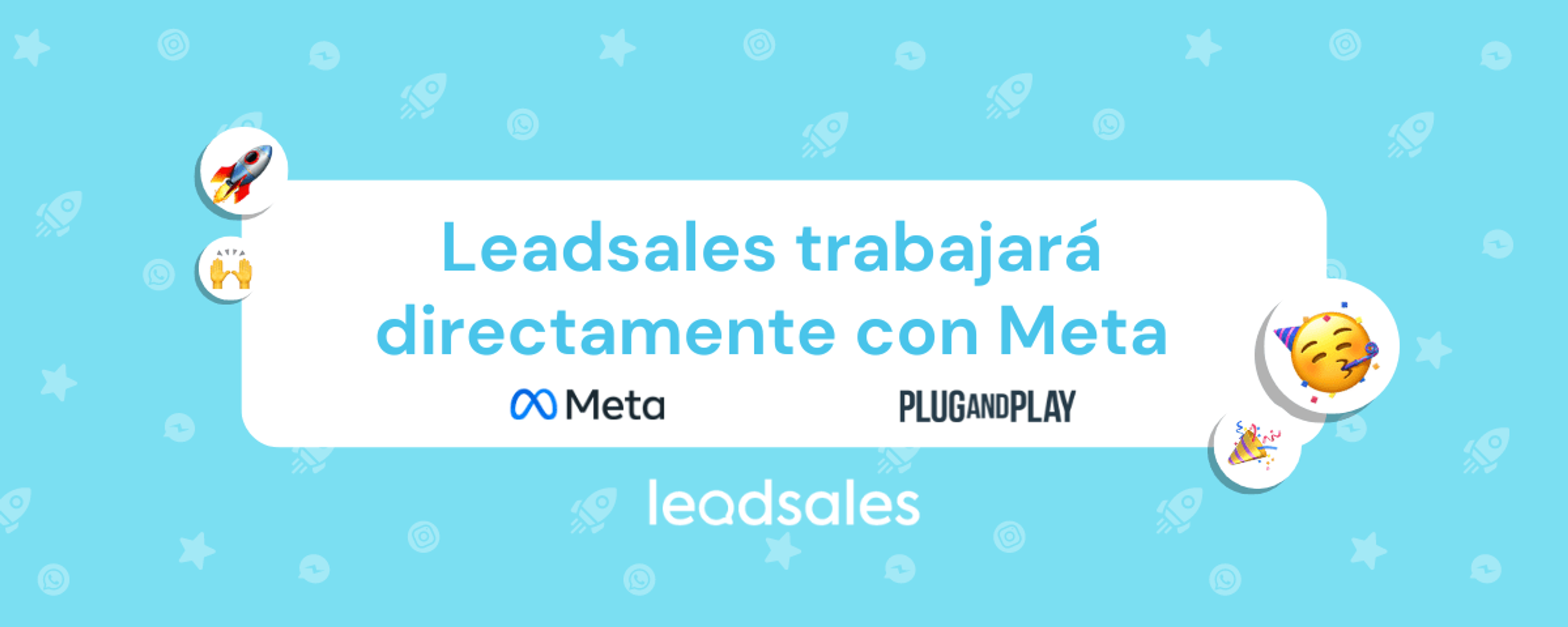 Portada del artículo: Leadsales trabajará con Meta