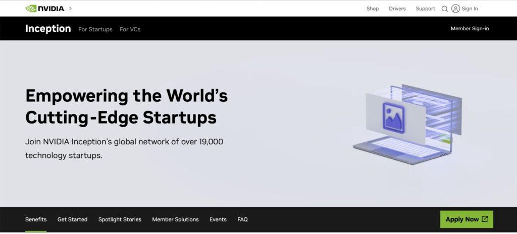 NVIDIA Inception para startups