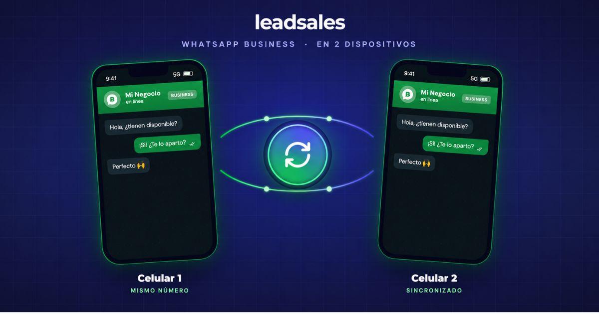 Portada del artículo: ¿Cómo tener WhatsApp Business en 2 celulares con la misma cuenta?