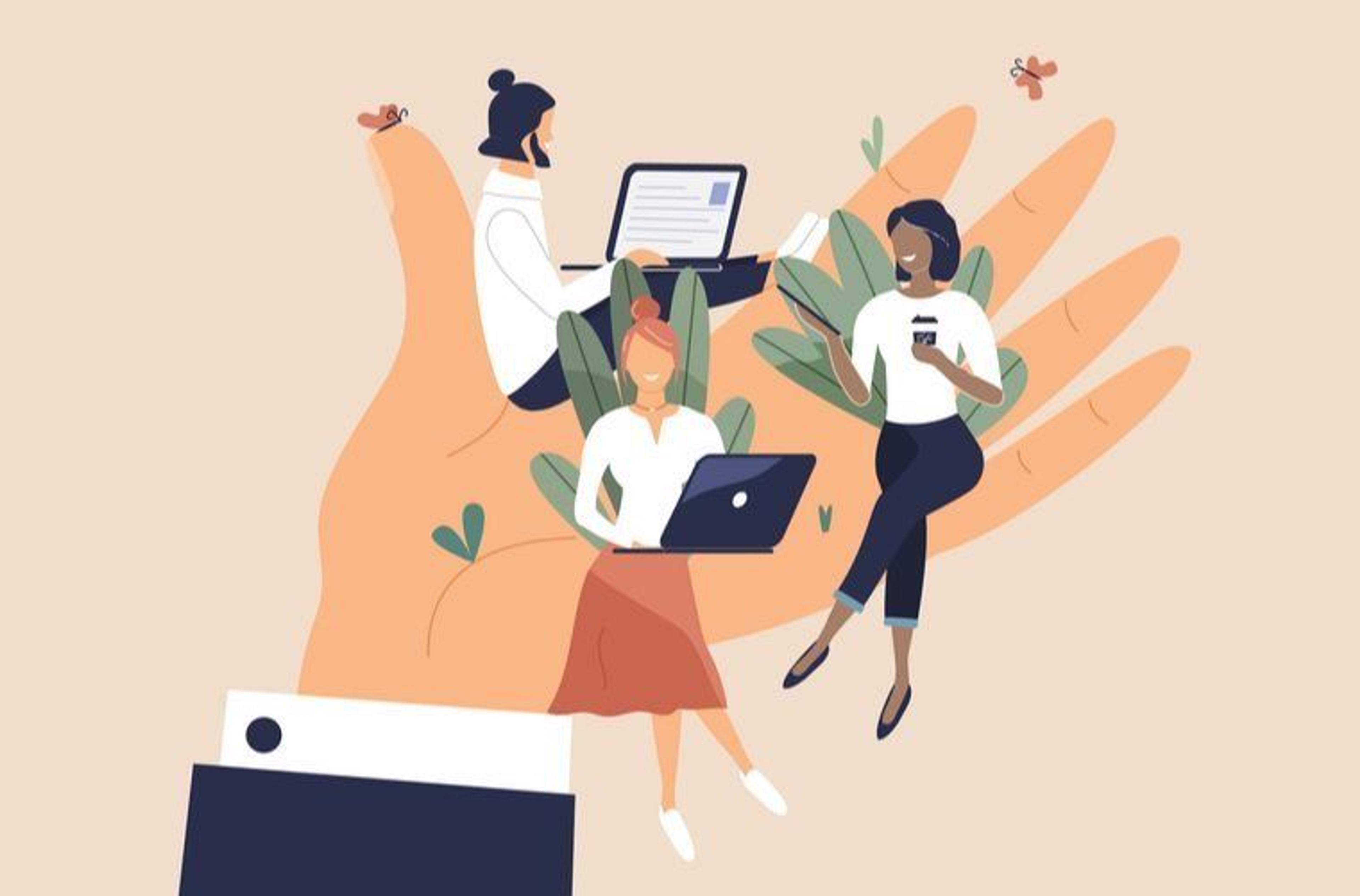 Ilustración del artículo: Qué es el Bienestar Laboral