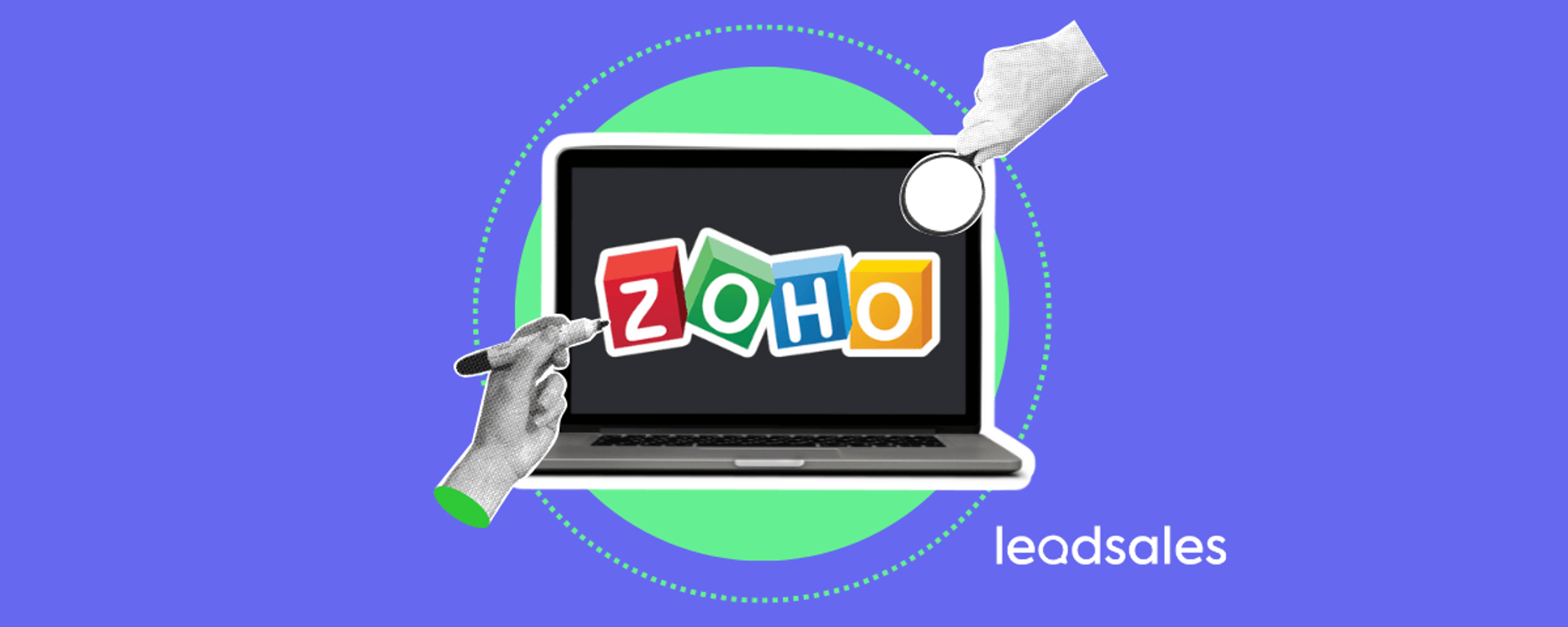 Portada del artículo: Qué es y cómo funciona Zoho para tu negocio