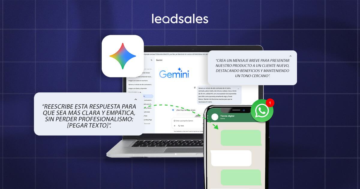 Portada del artículo: Cómo hacer prompts para Gemini que ayuden a tu negocio
