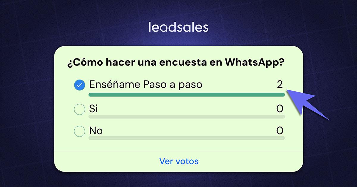 Portada del artículo: Cómo hacer una encuesta en WhatsApp: paso a paso y tips