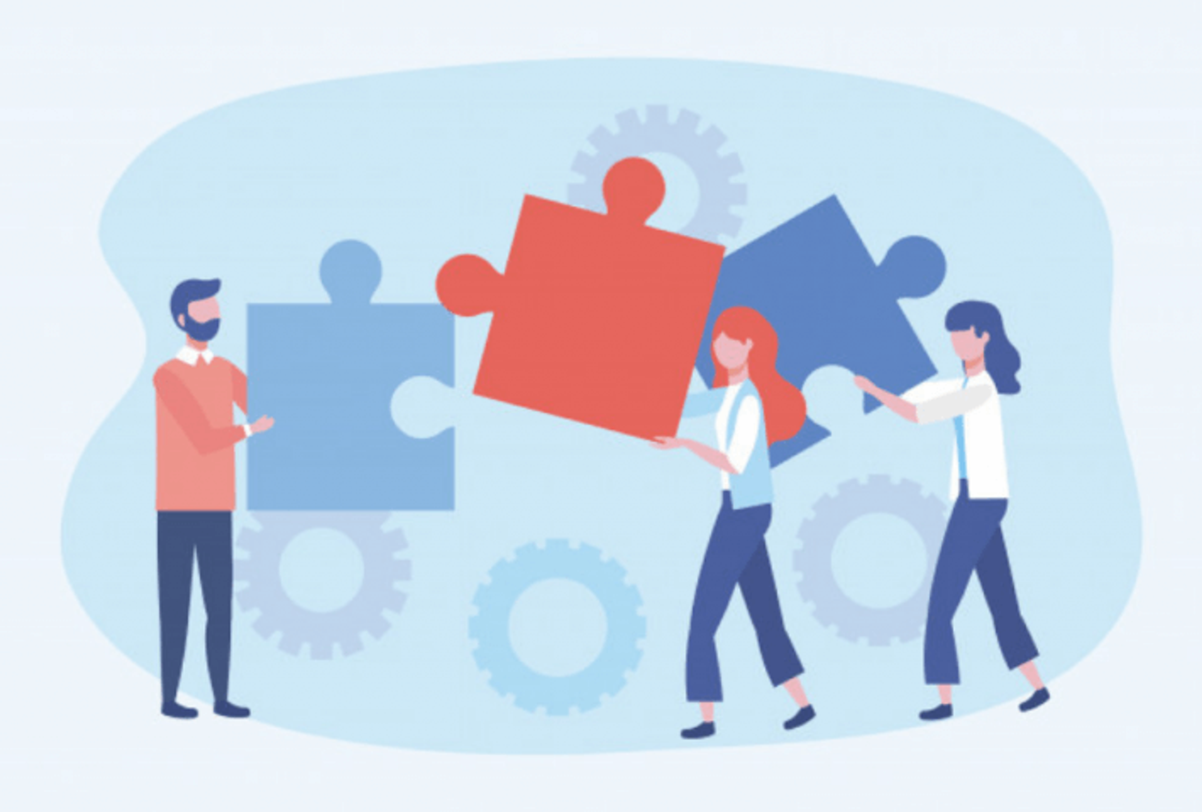Ilustración del artículo: ¿Cómo organizar un equipo en home office?
