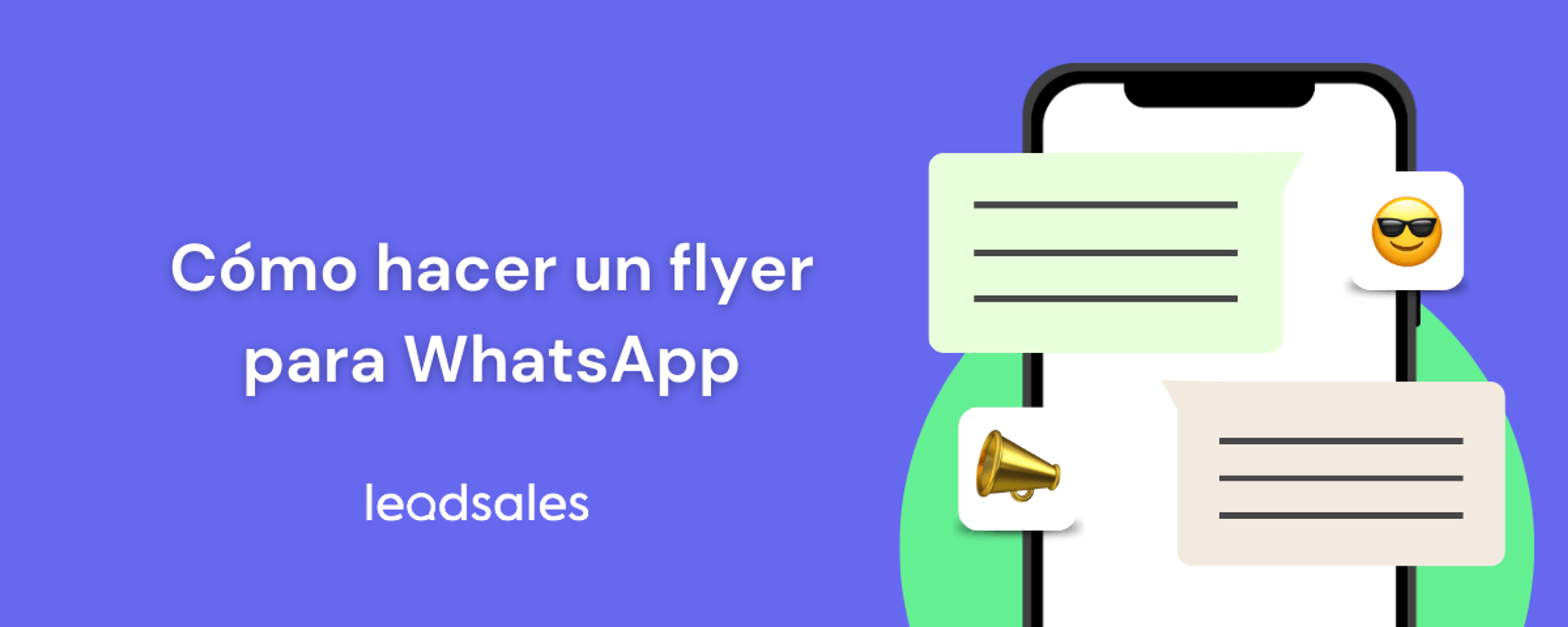 Portada del artículo: Cómo crear un flyer para WhatsApp: formato, estilo y herramientas