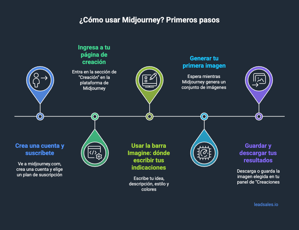 Ilustración del artículo: ¿Cómo usar Midjourney? Guía completa para crear imágenes y videos
